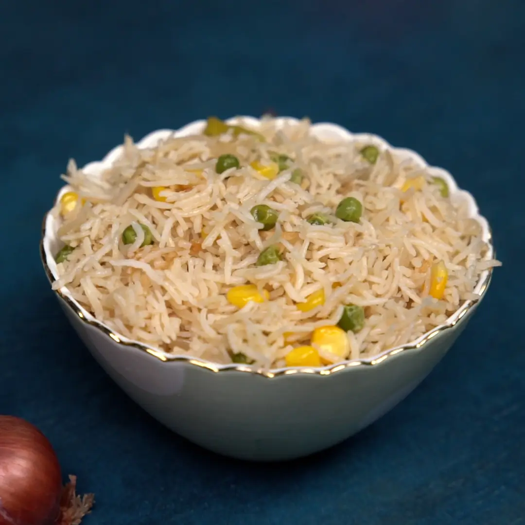 Corn and Peas Pulav
