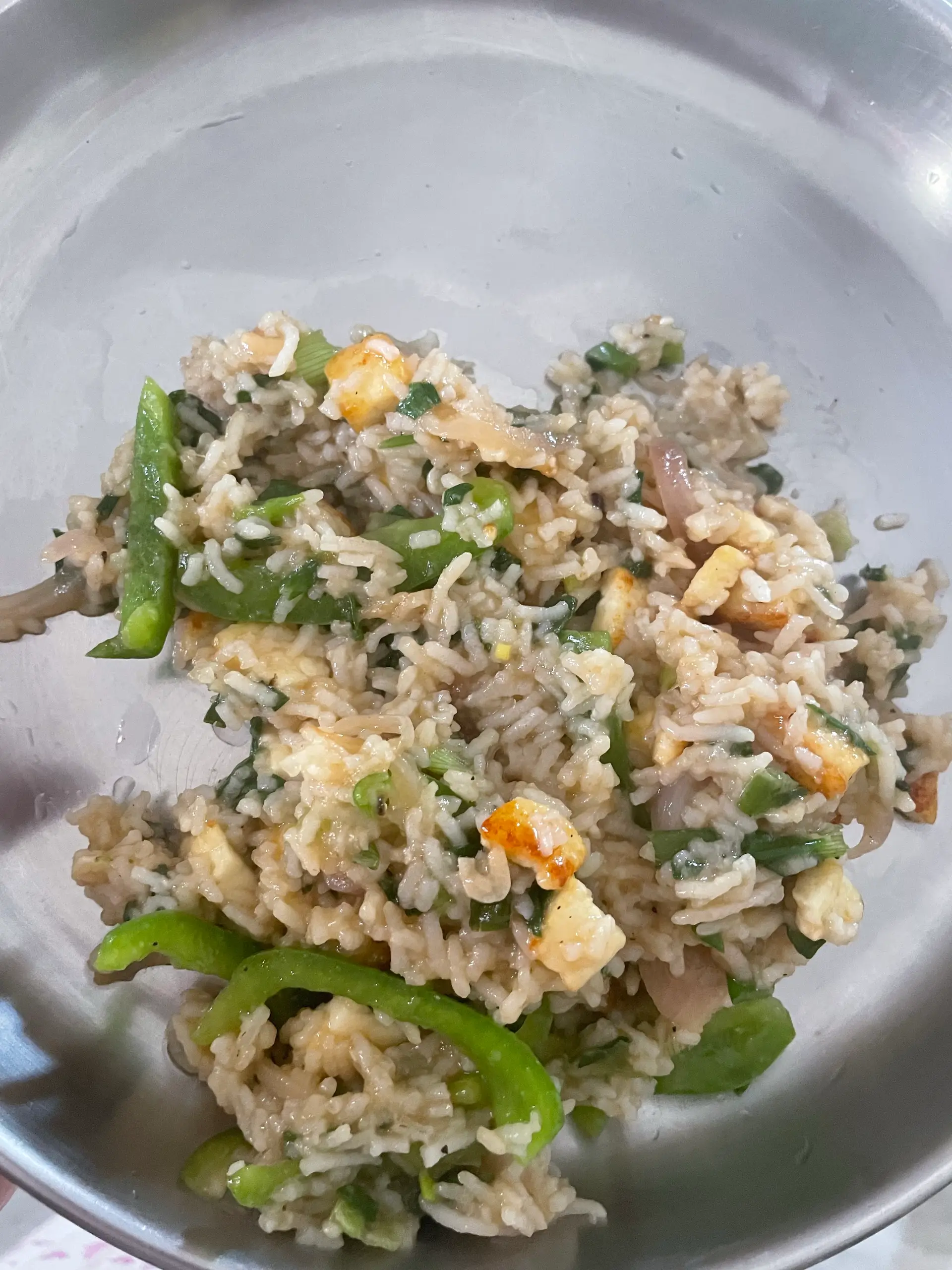 A cook's photo of Paneer Chilli Fried Rice