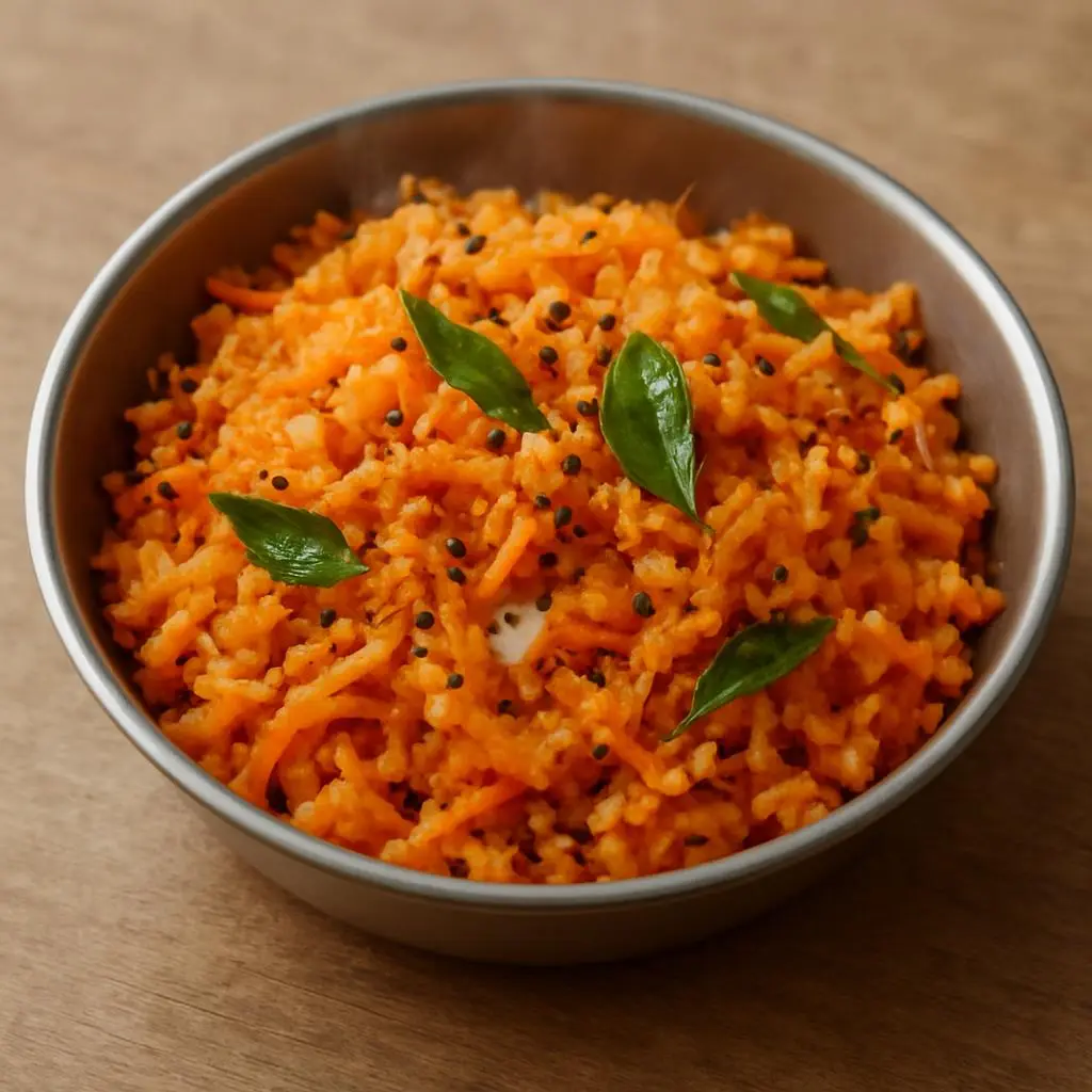 Carrot Poriyal
