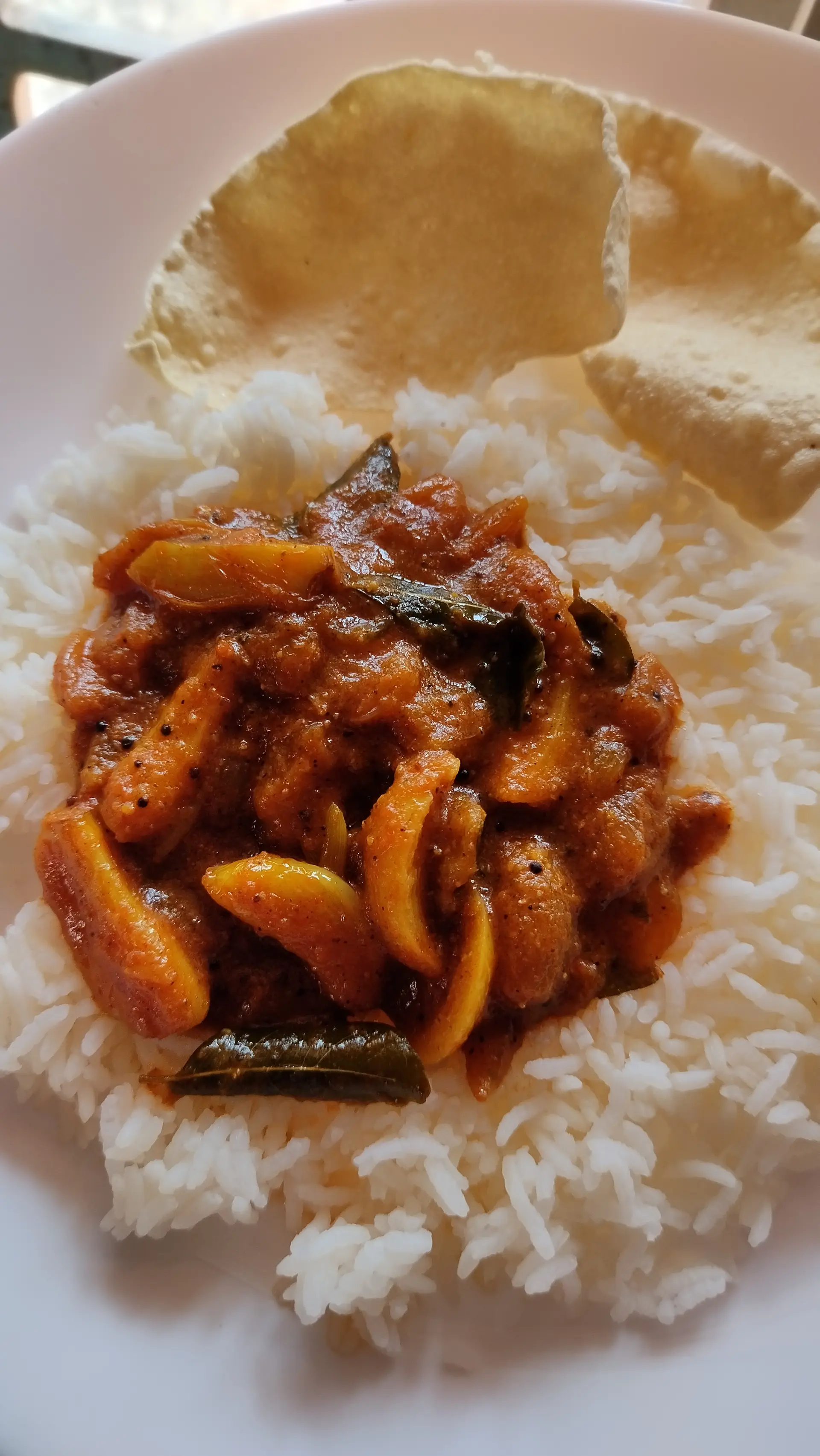 A cook's photo of Garlic Kuzhambu