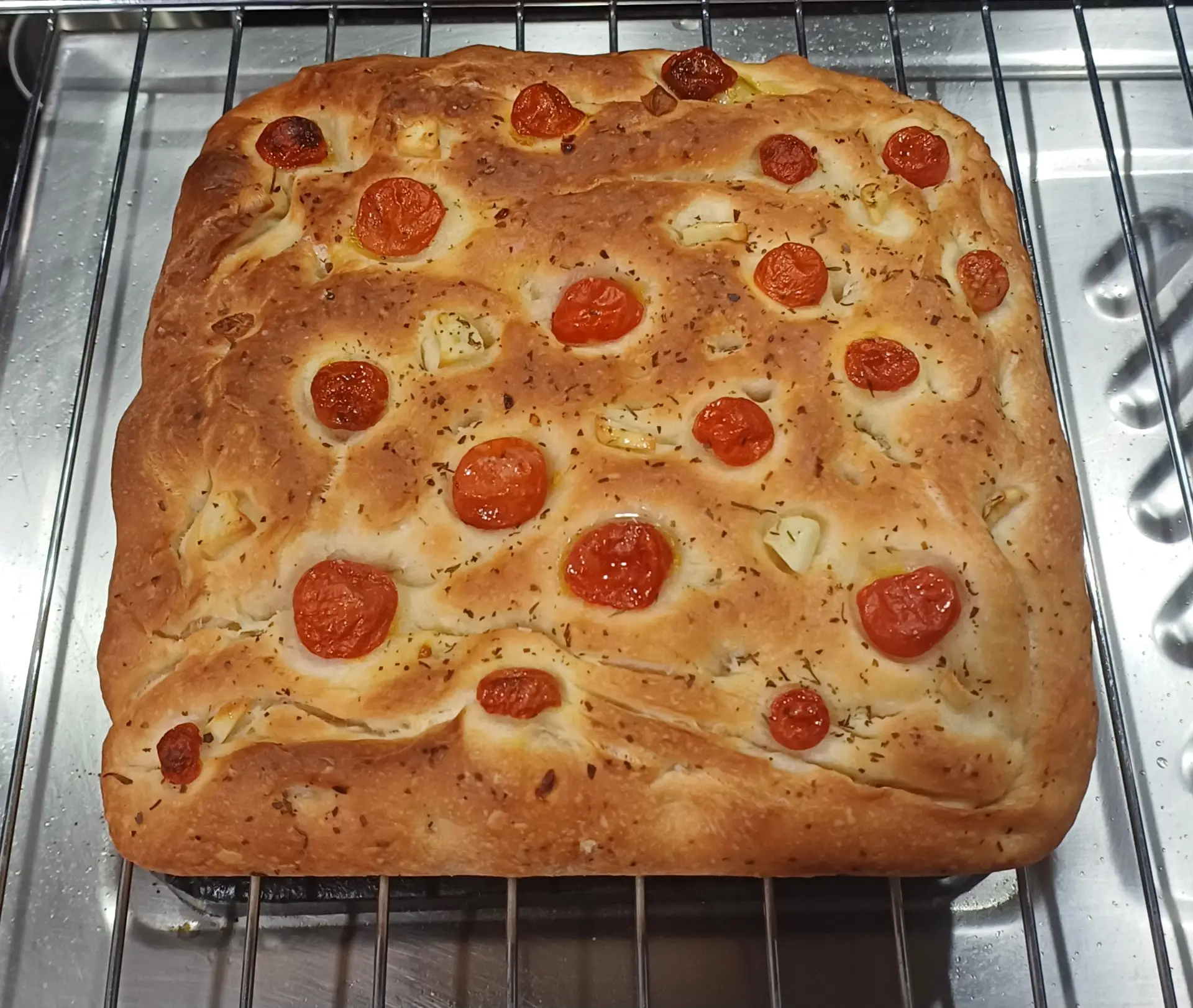A cook's photo of Focaccia