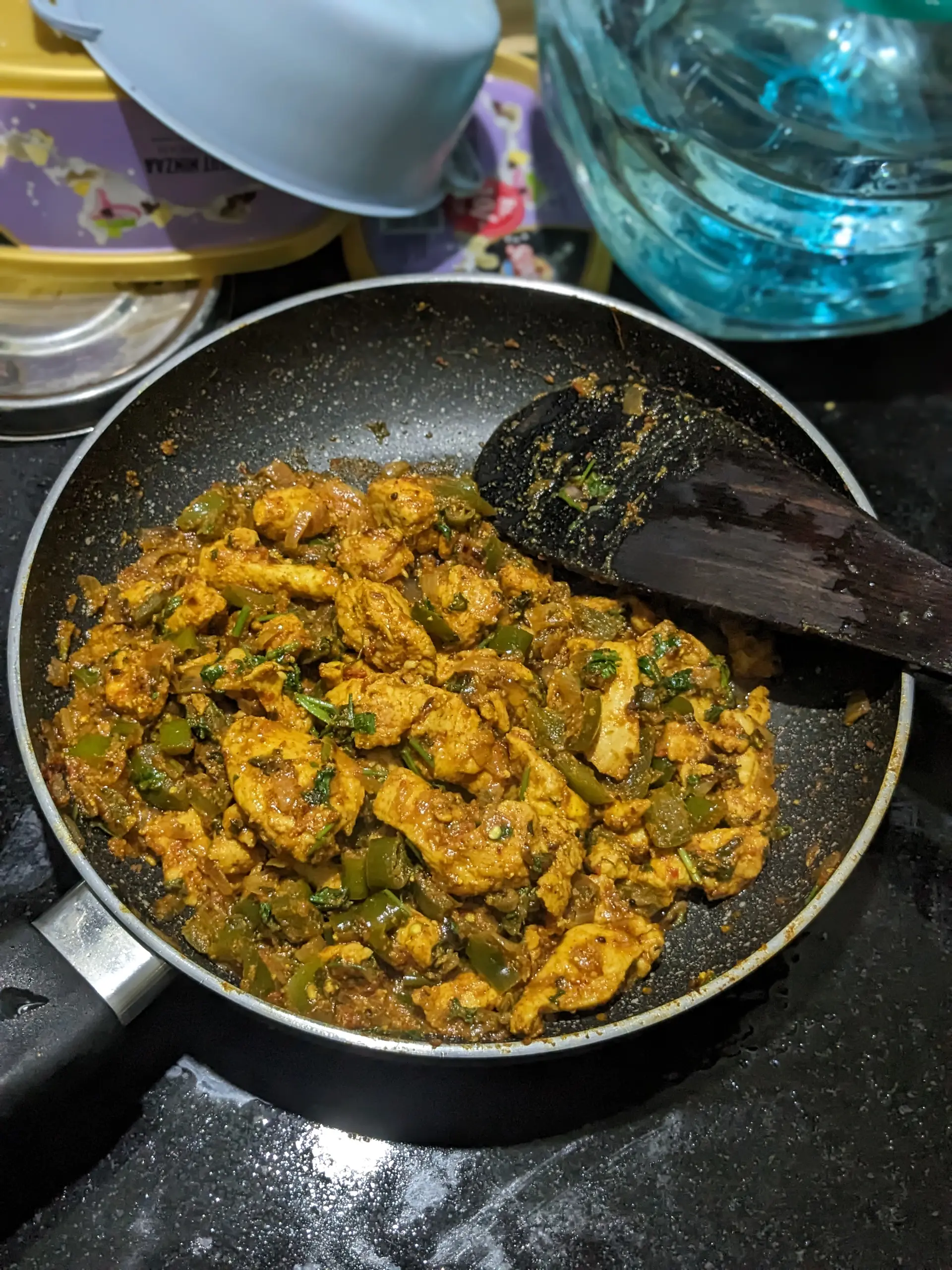 A cook's photo of Tawa Chicken