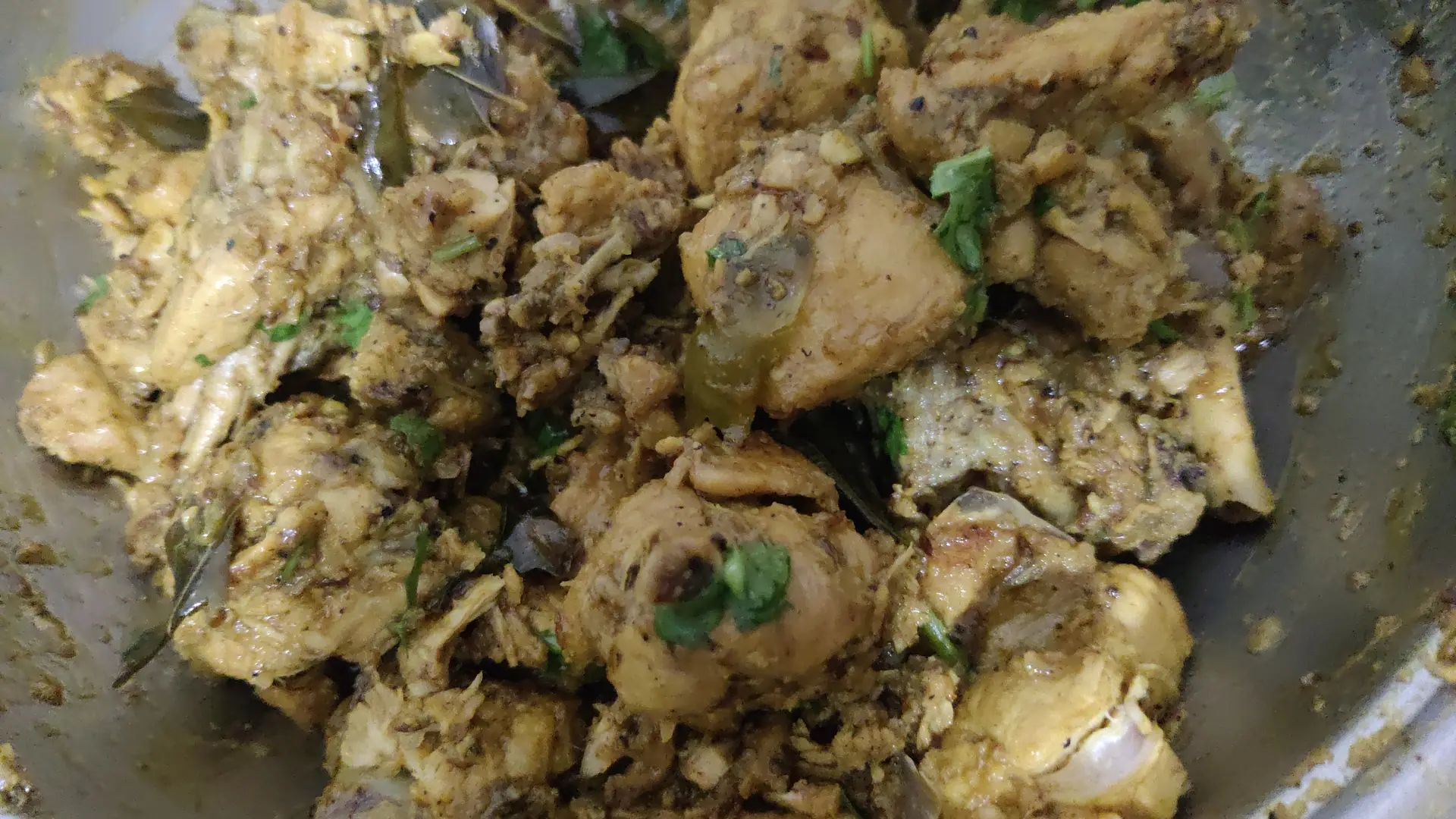 A cook's photo of Andhra Pepper Chicken