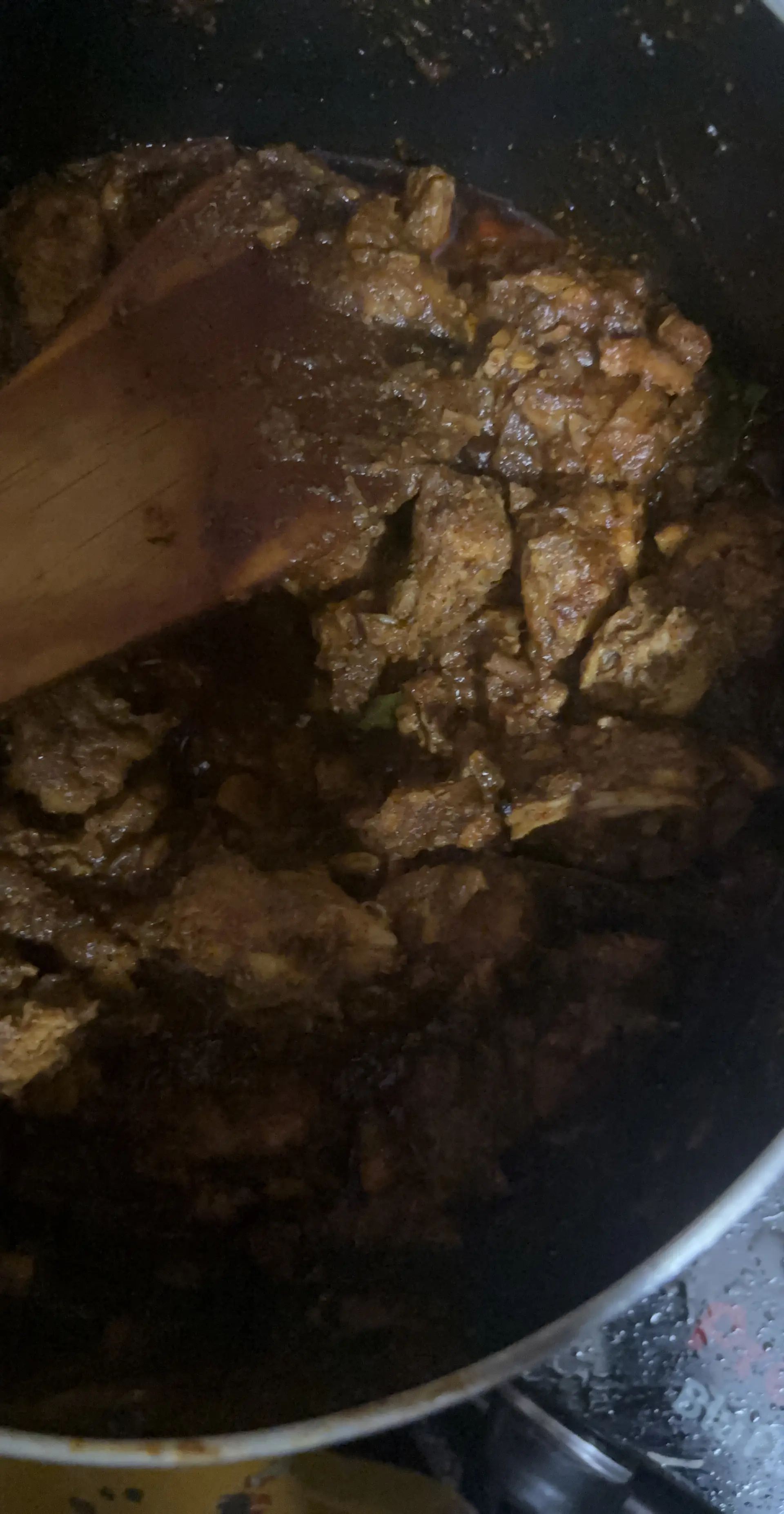 A cook's photo of Madurai Mutton Sukka
