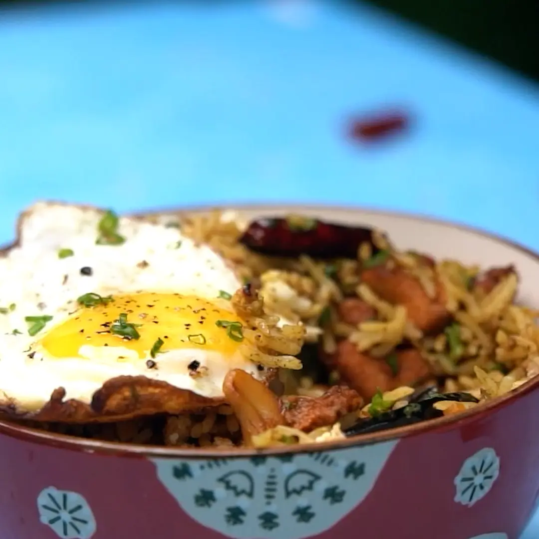 Cookd Chettinad 65 Fried Rice