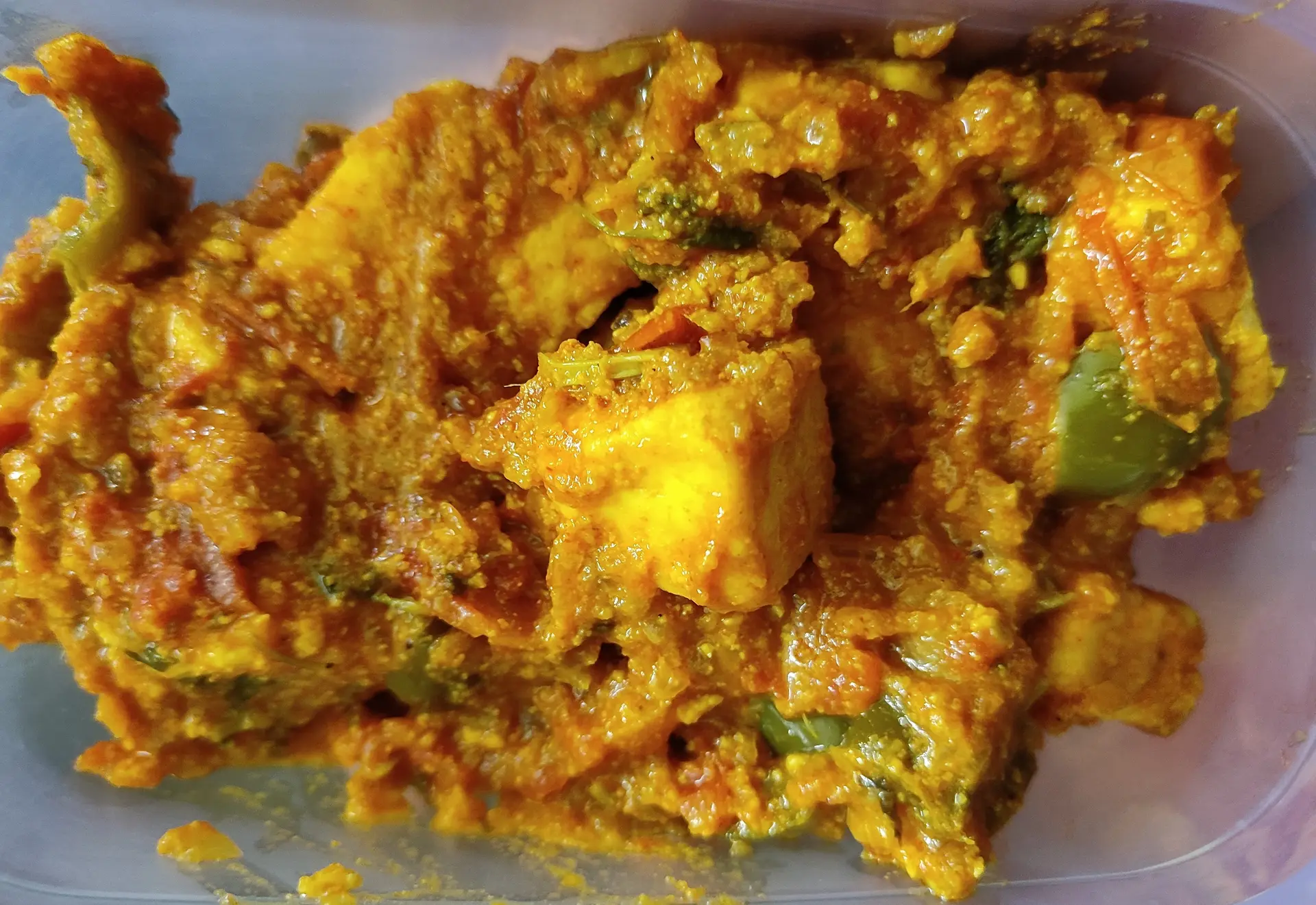 A cook's photo of Tawa Paneer