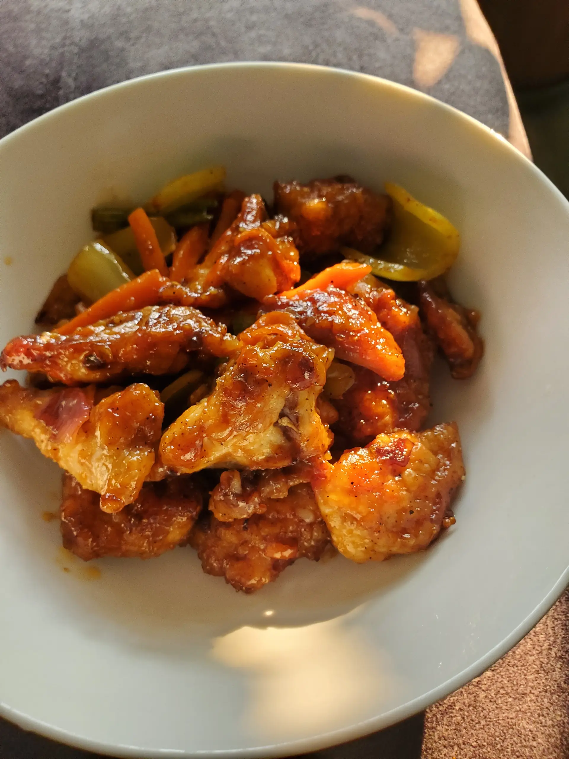 A cook's photo of Chicken and Veggies Stir Fry