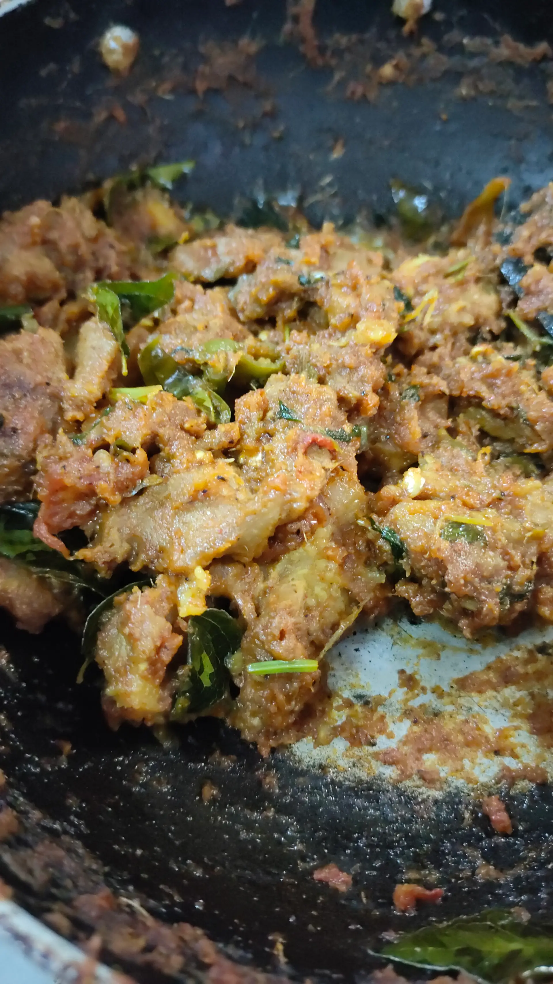 A cook's photo of Andhra Mutton Fry