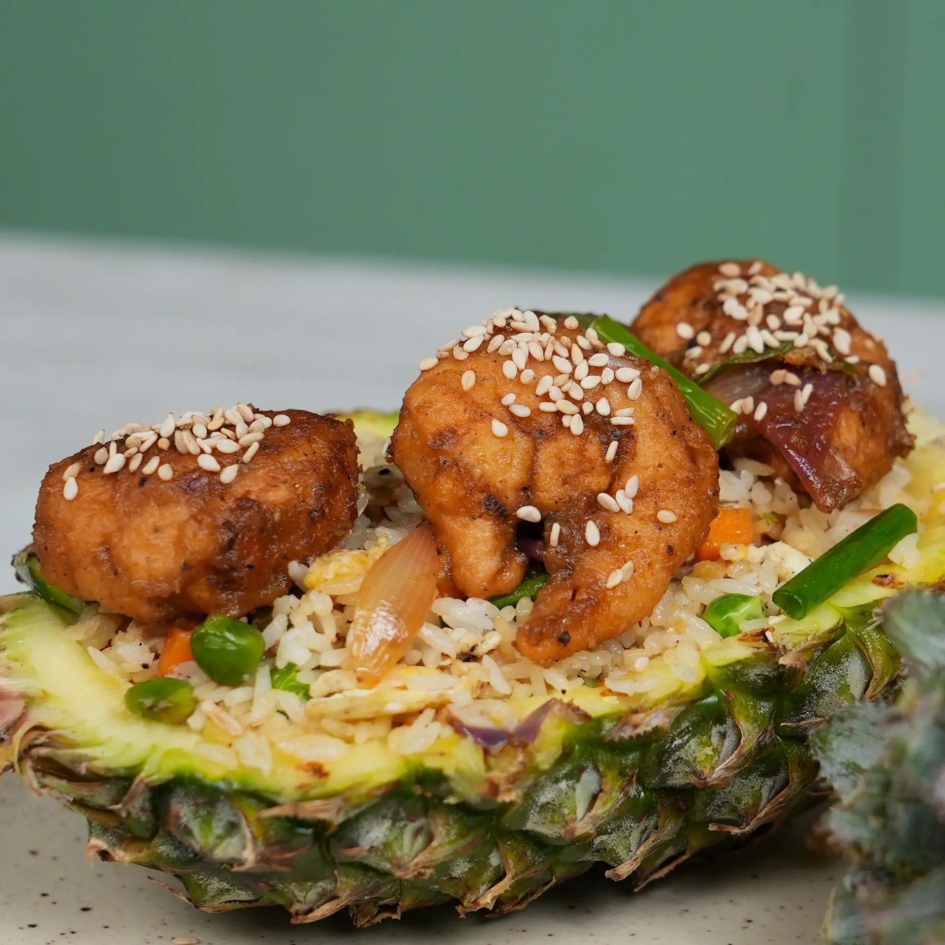 Prawn Pineapple Stir Fry