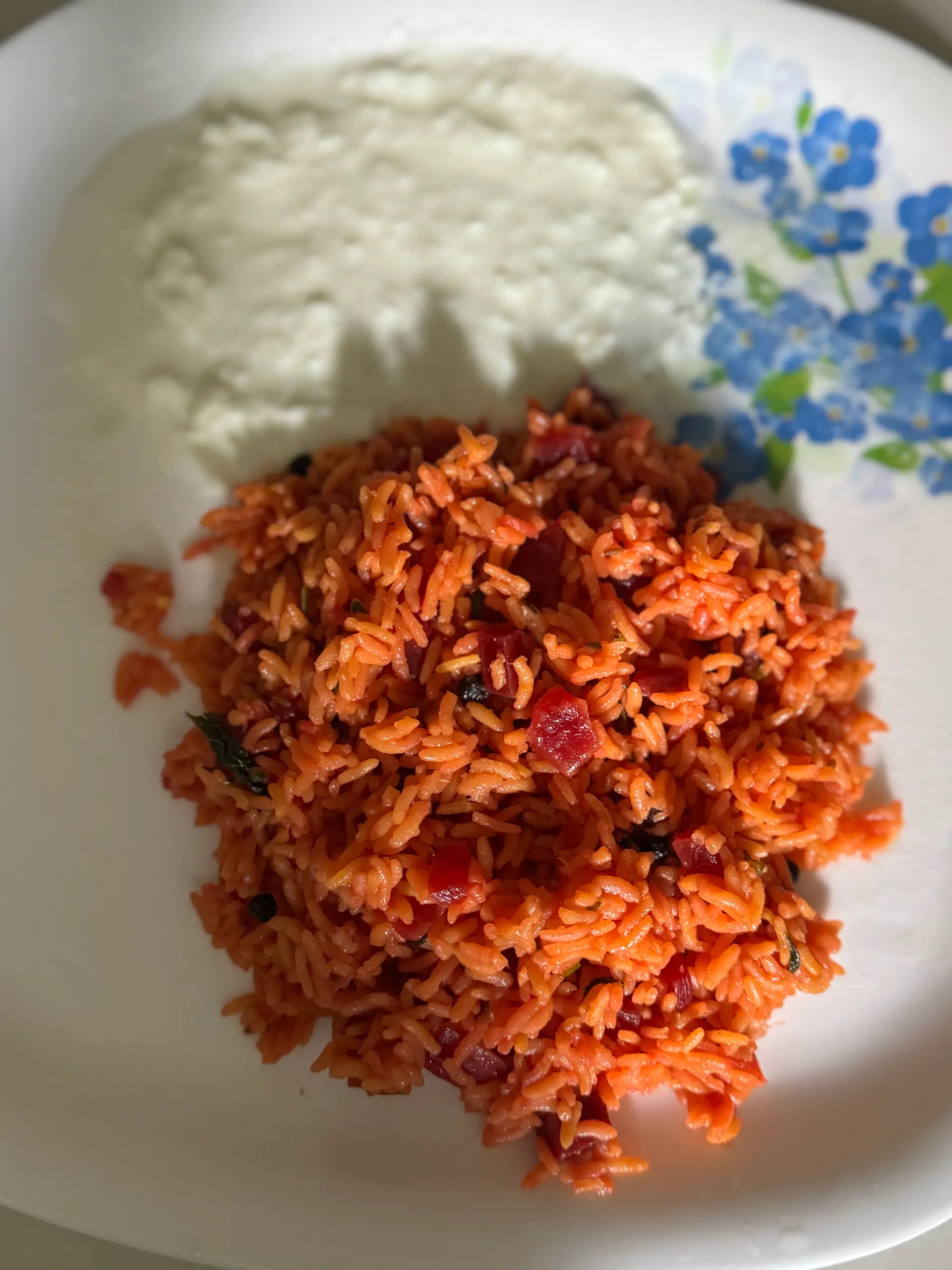 A cook's photo of Beetroot Pulao