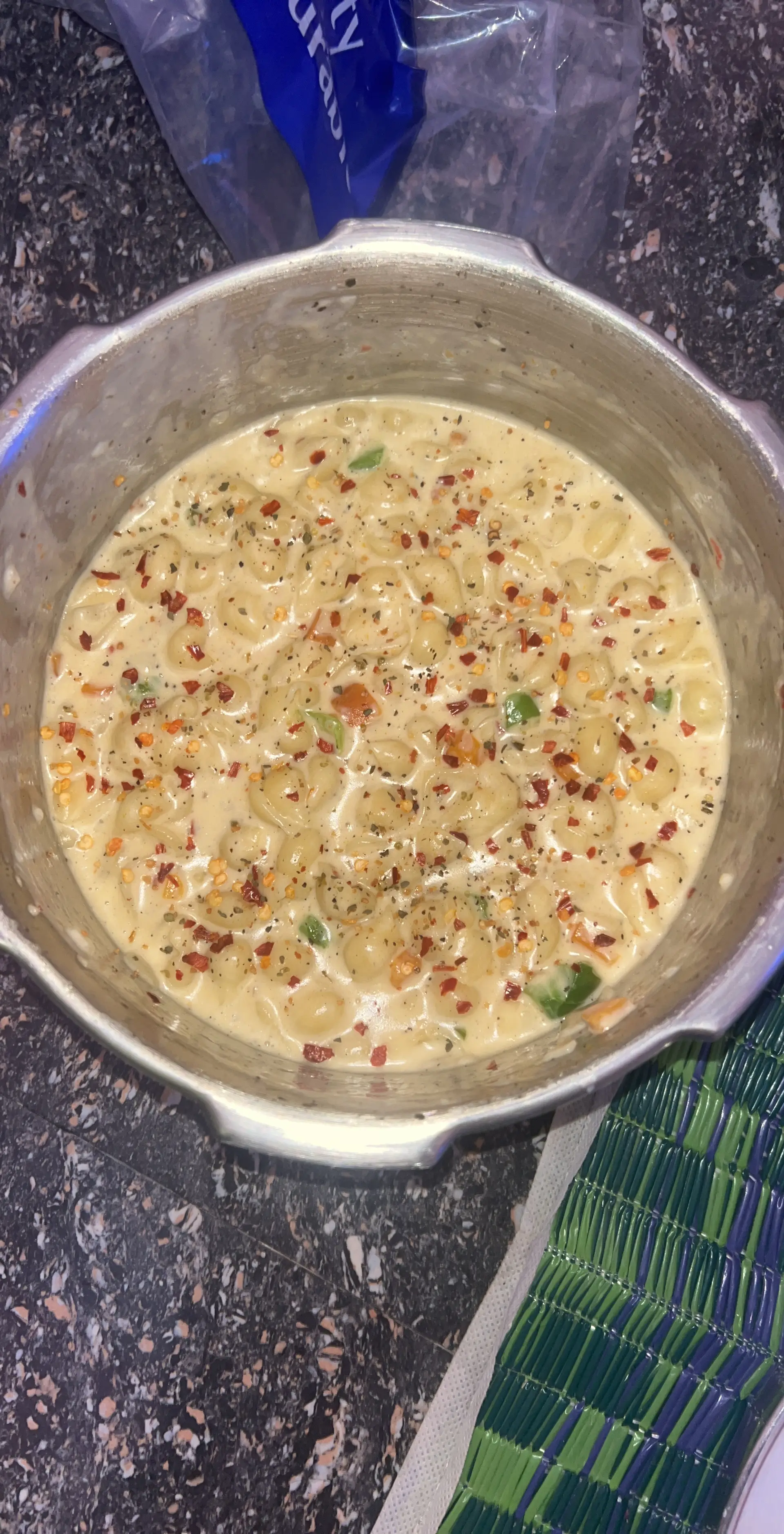 A cook's photo of Tumbler Pasta