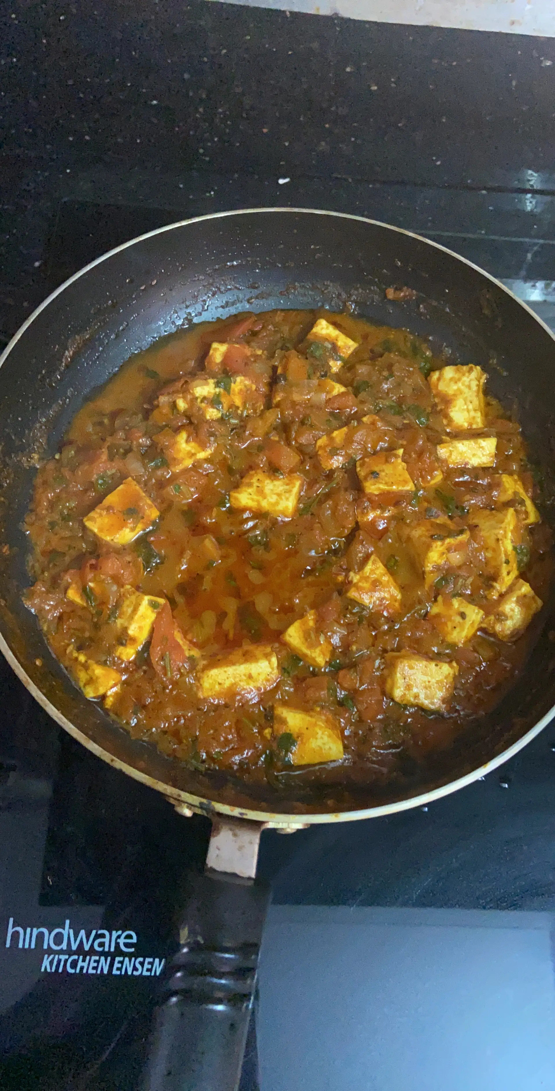 A cook's photo of Kadai Paneer