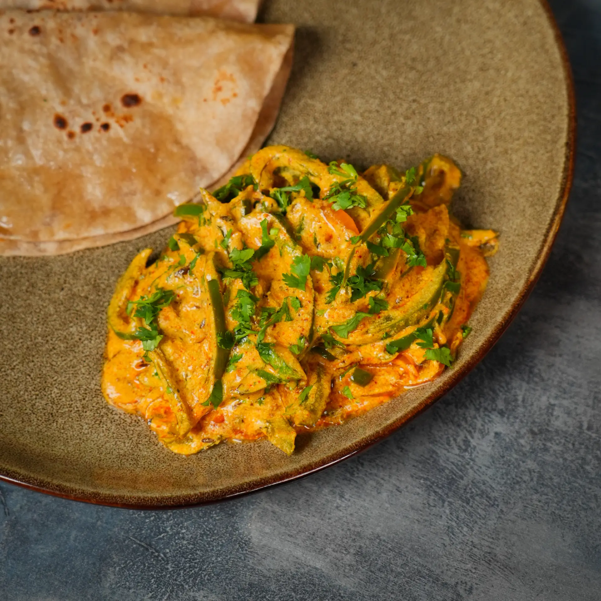 Capsicum Dahi Curry