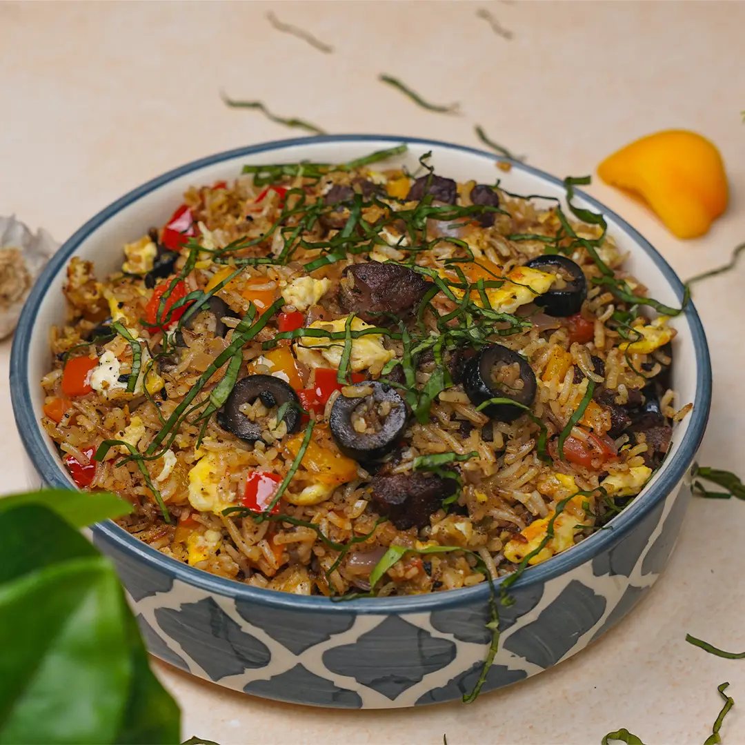 Mediterranean Fried Rice