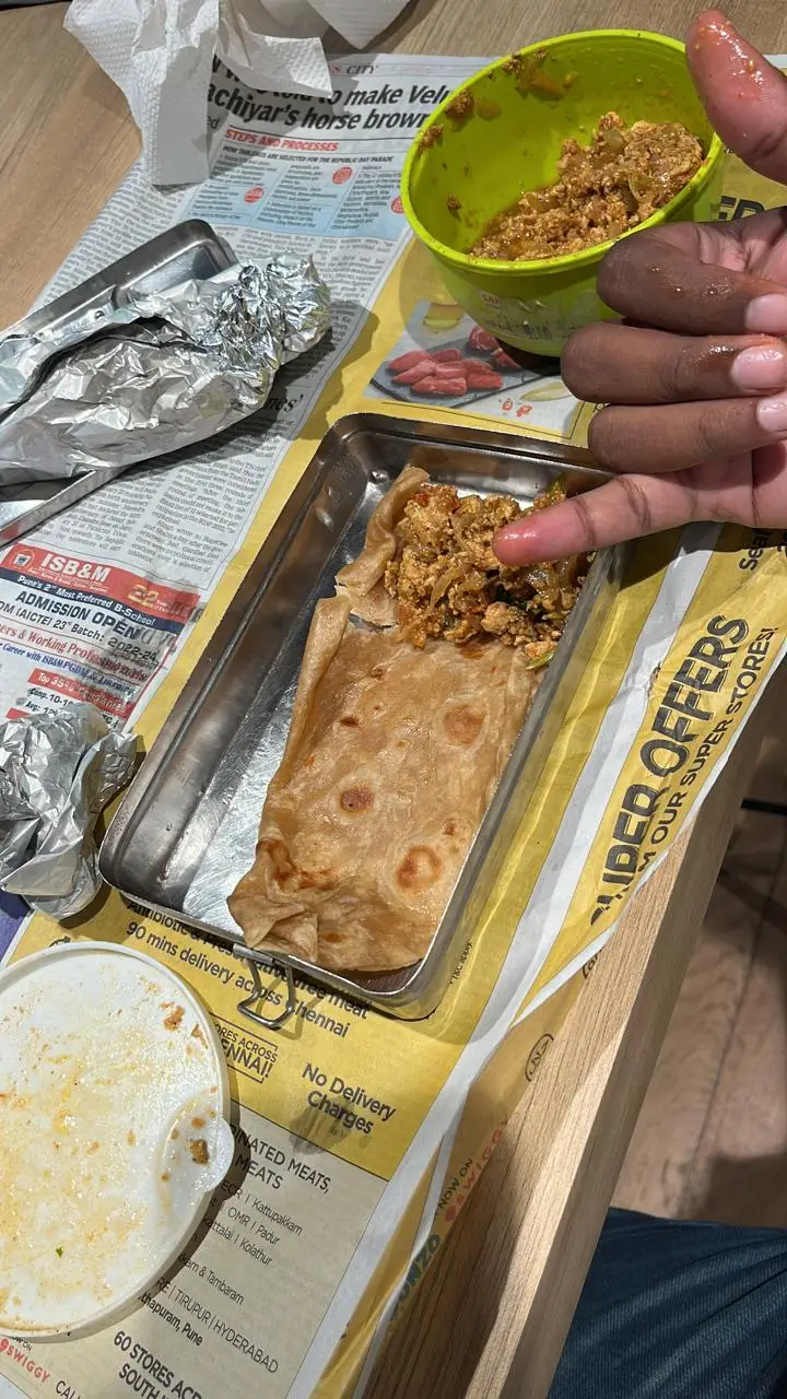A cook's photo of Chicken Keema
