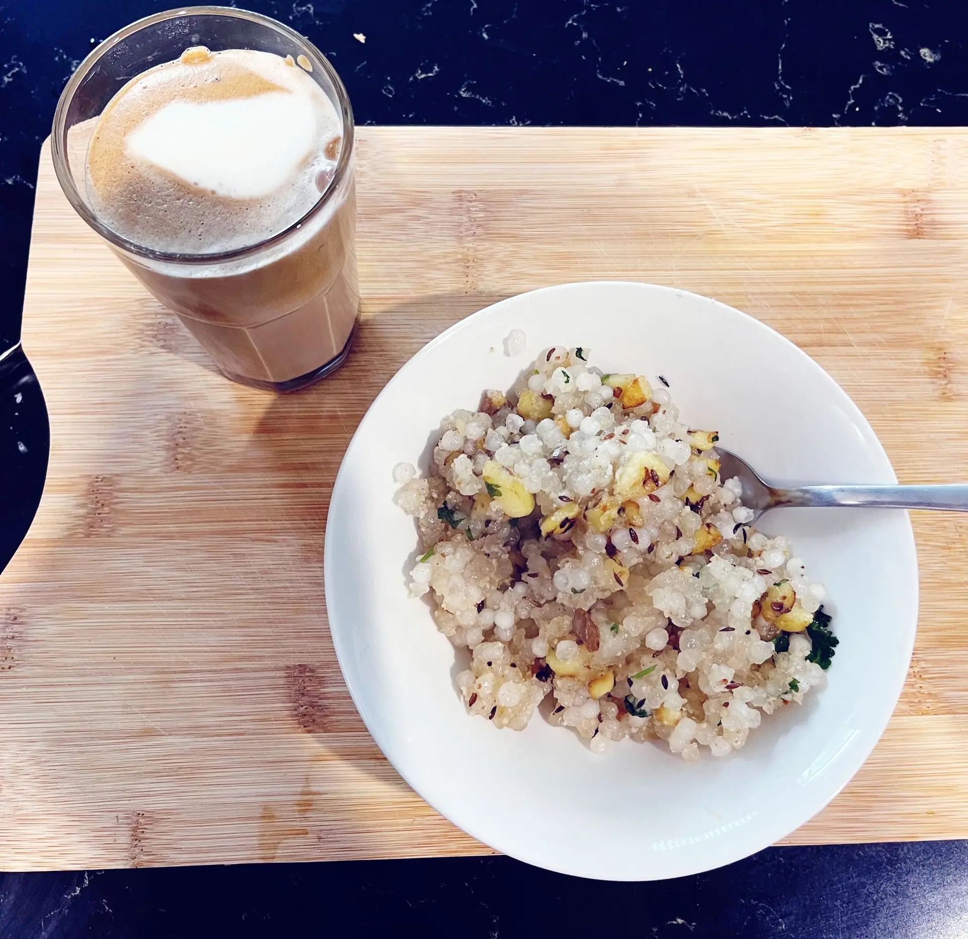 A cook's photo of Sabudana Khichdi