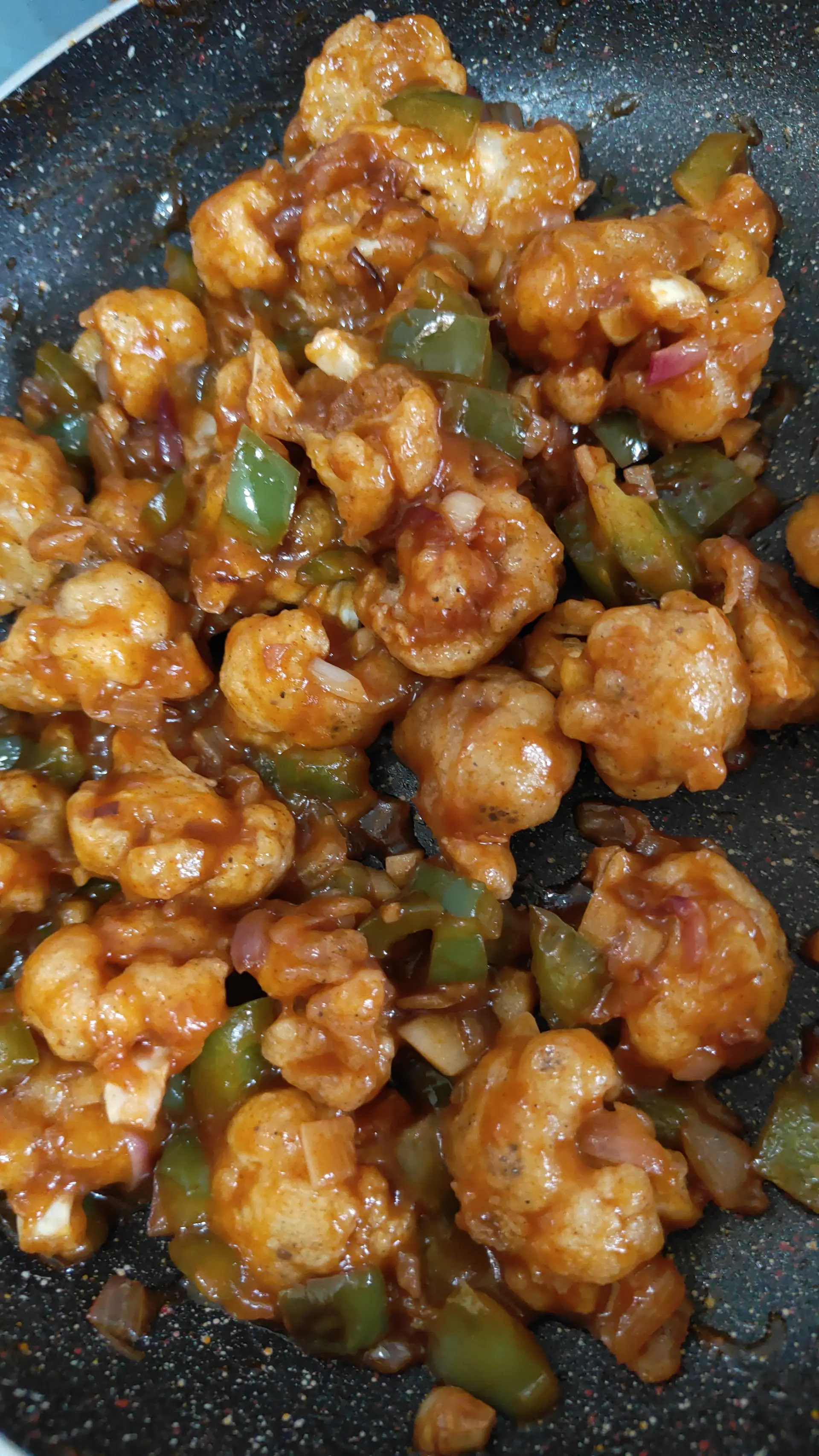 A cook's photo of Gobi Manchurian