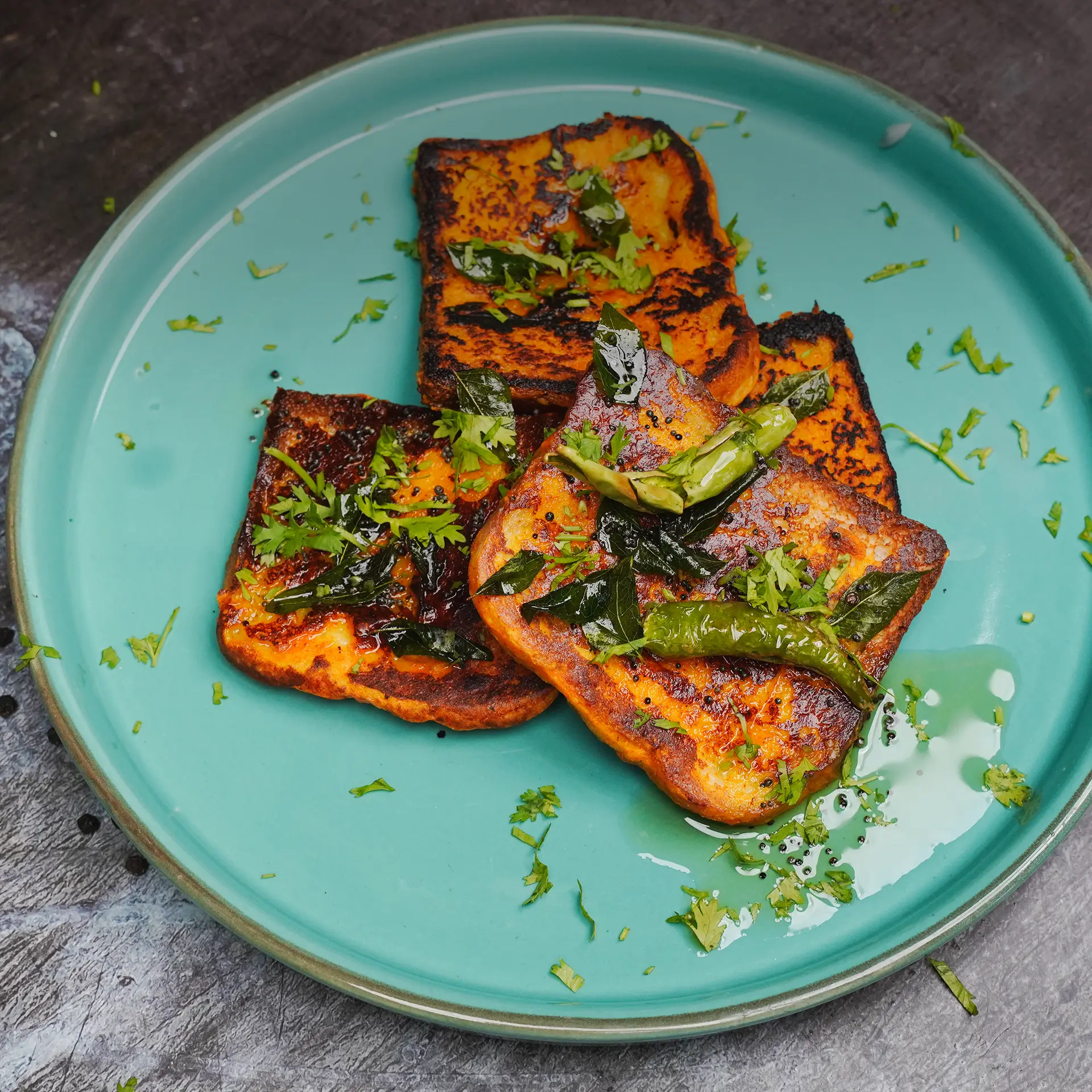 Dahi Toast