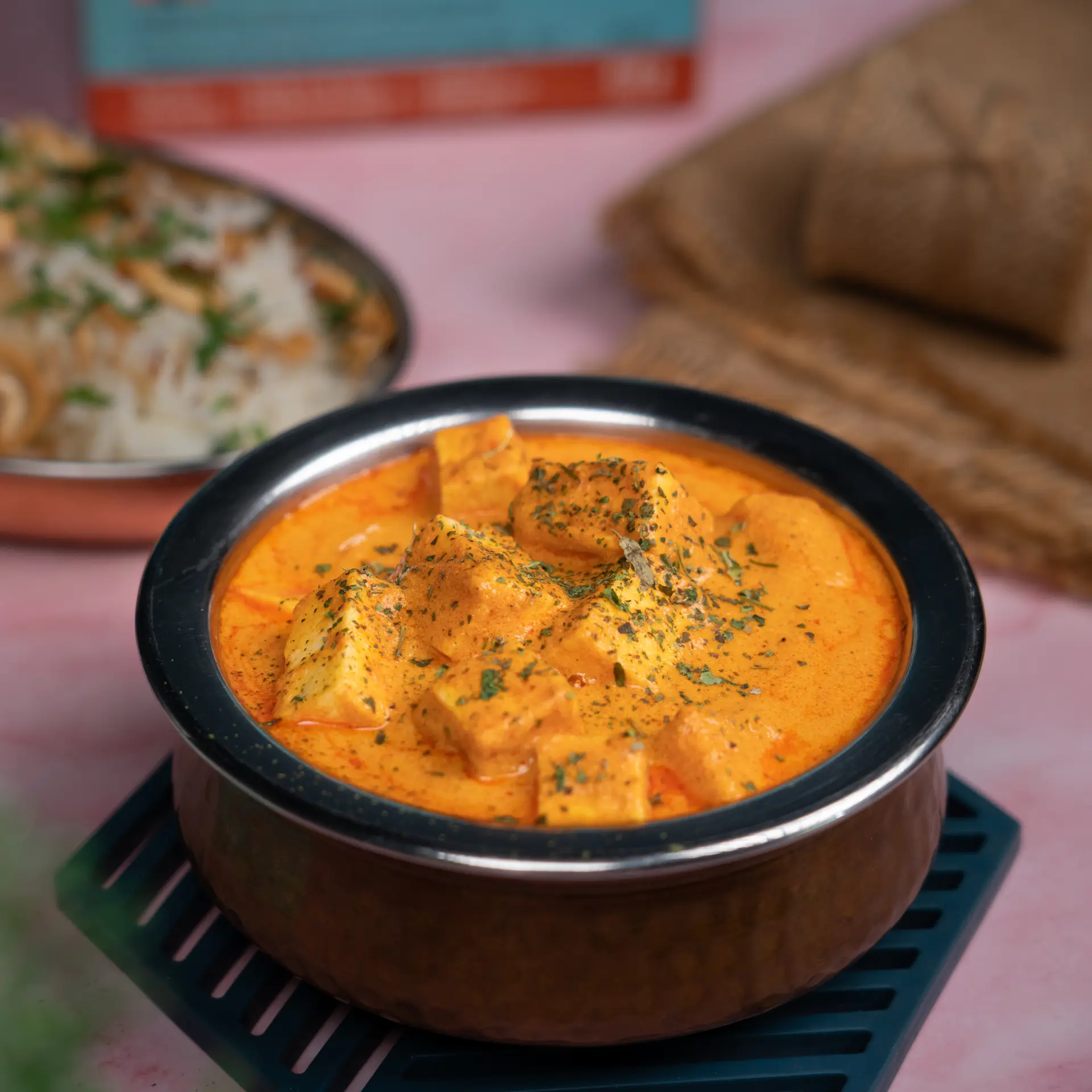 No Cream Paneer Butter Masala