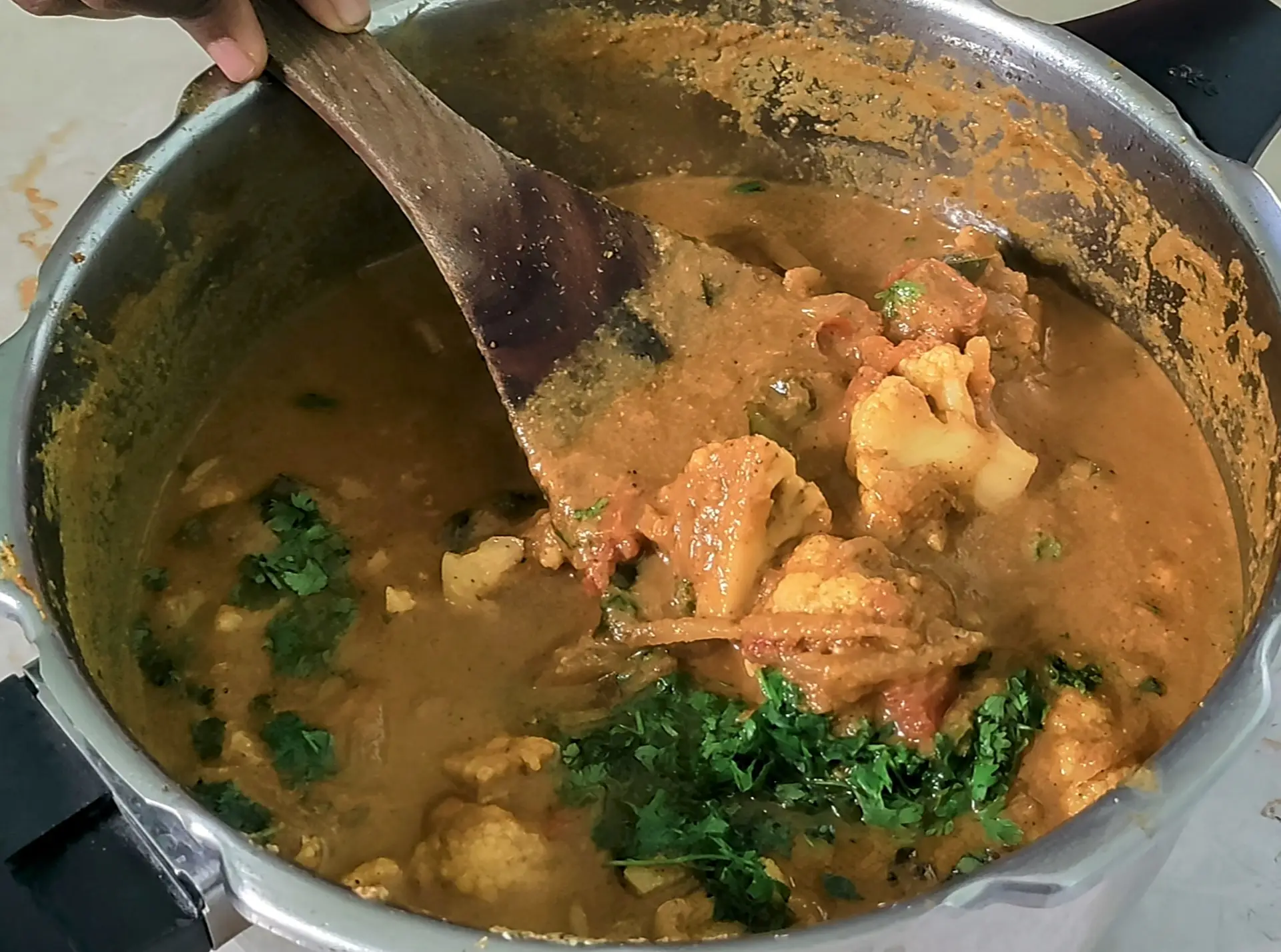 A cook's photo of Mutton Kuzhambu