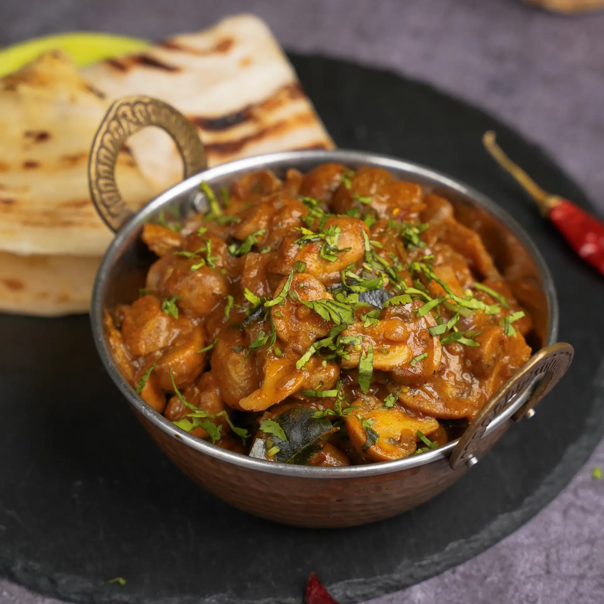 Cookd Madurai Mushroom Chukka