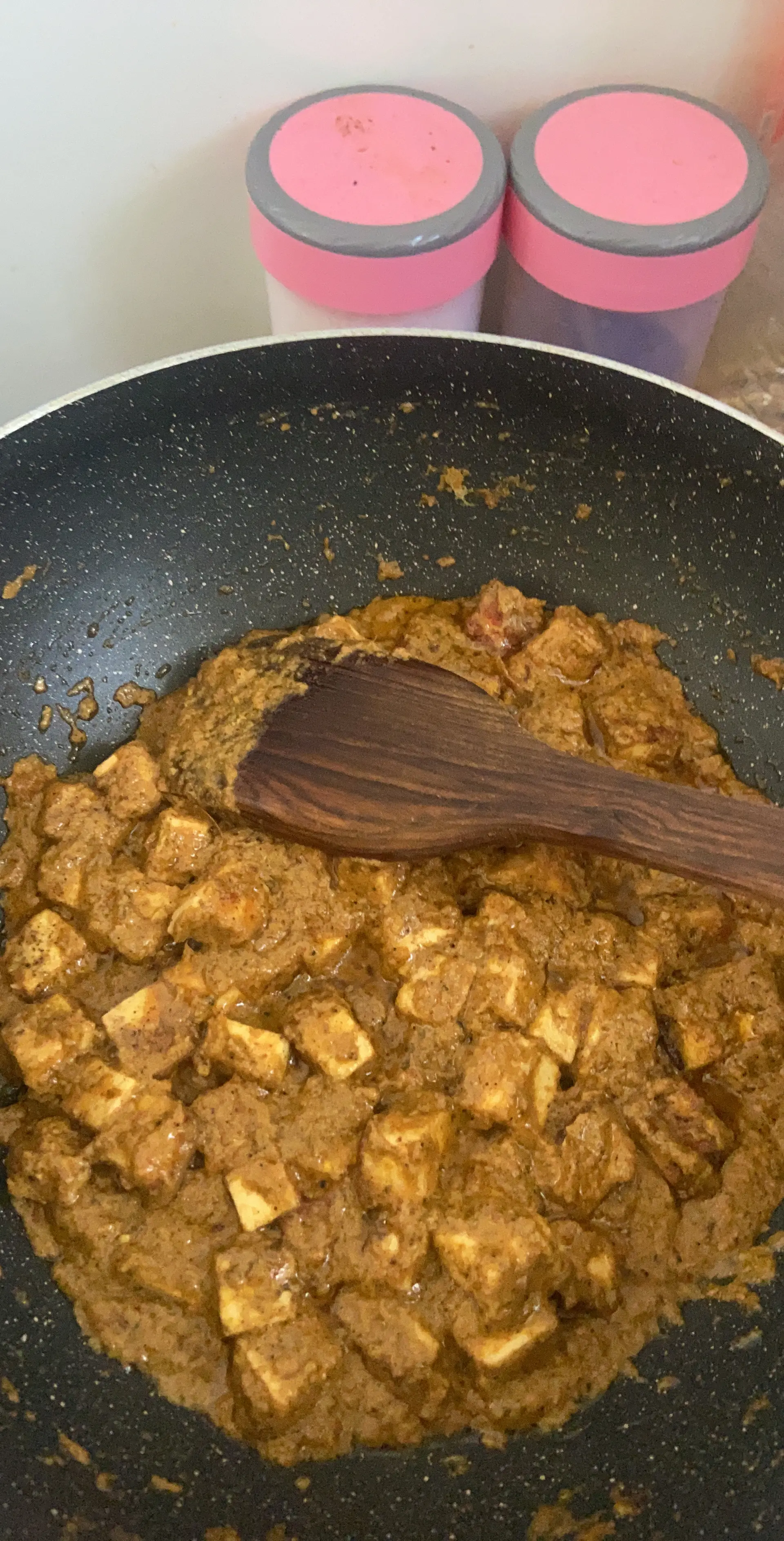 A cook's photo of Kali Mirch Panner
