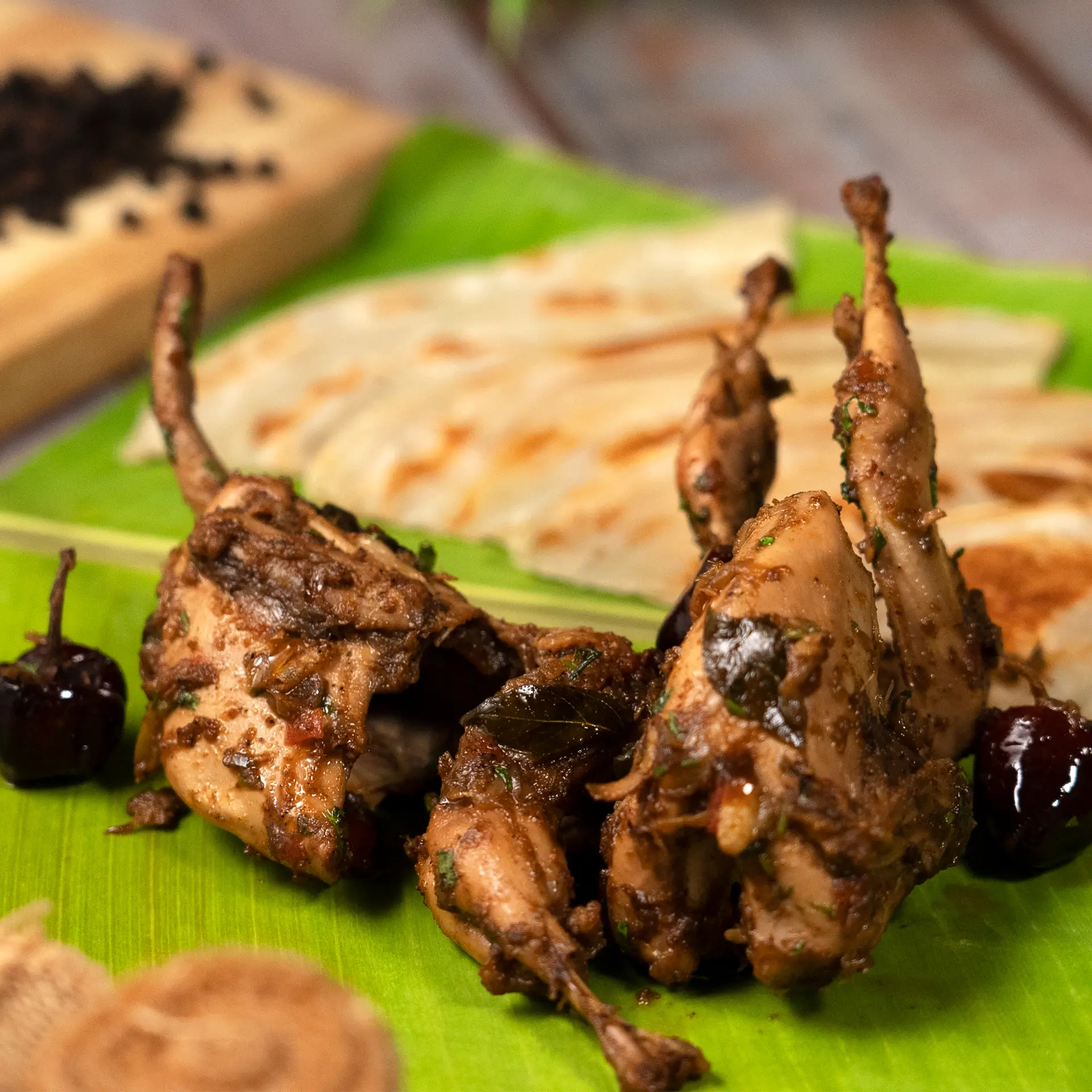 Quail Pepper Fry