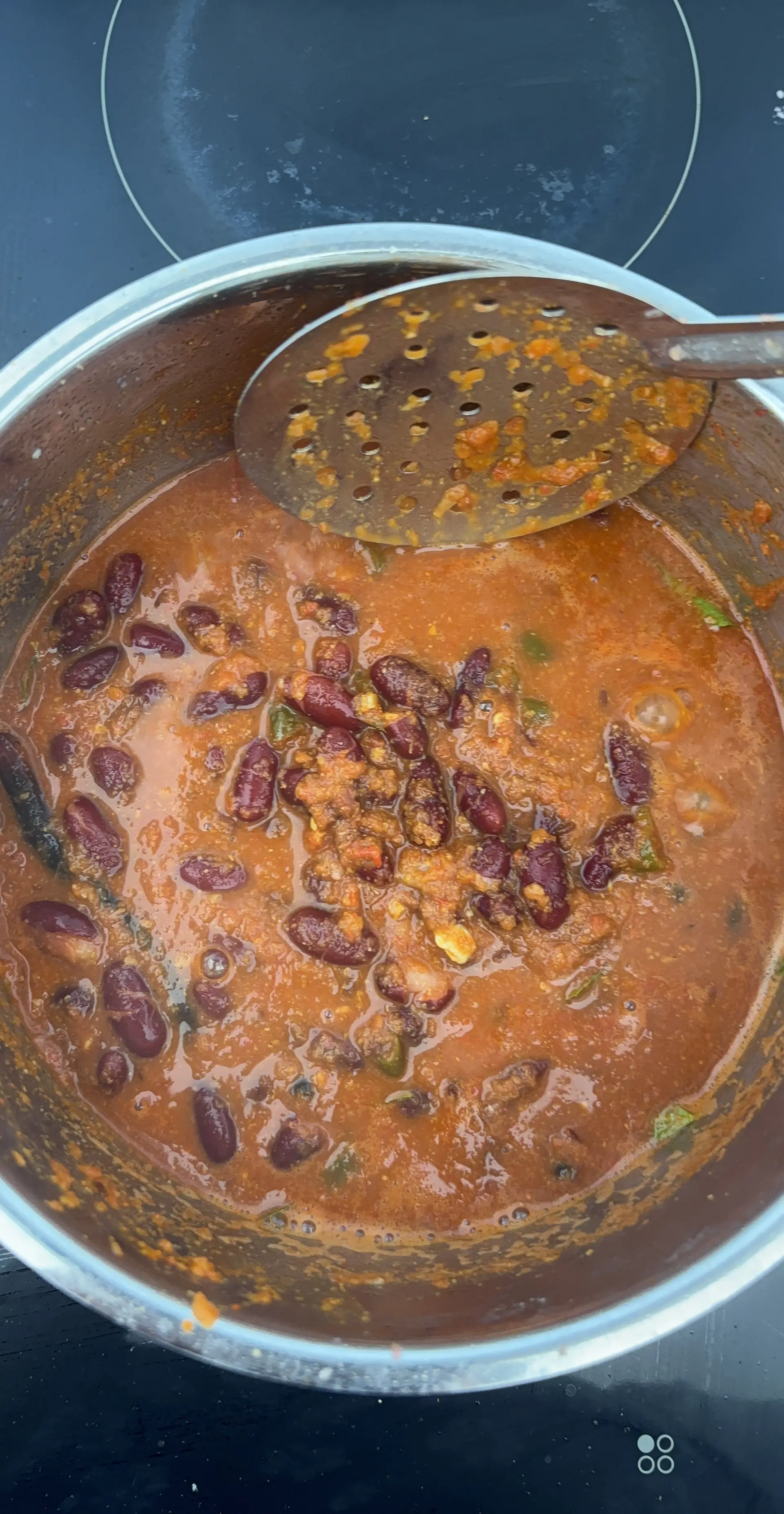 A cook's photo of Punjabi Rajma Masala