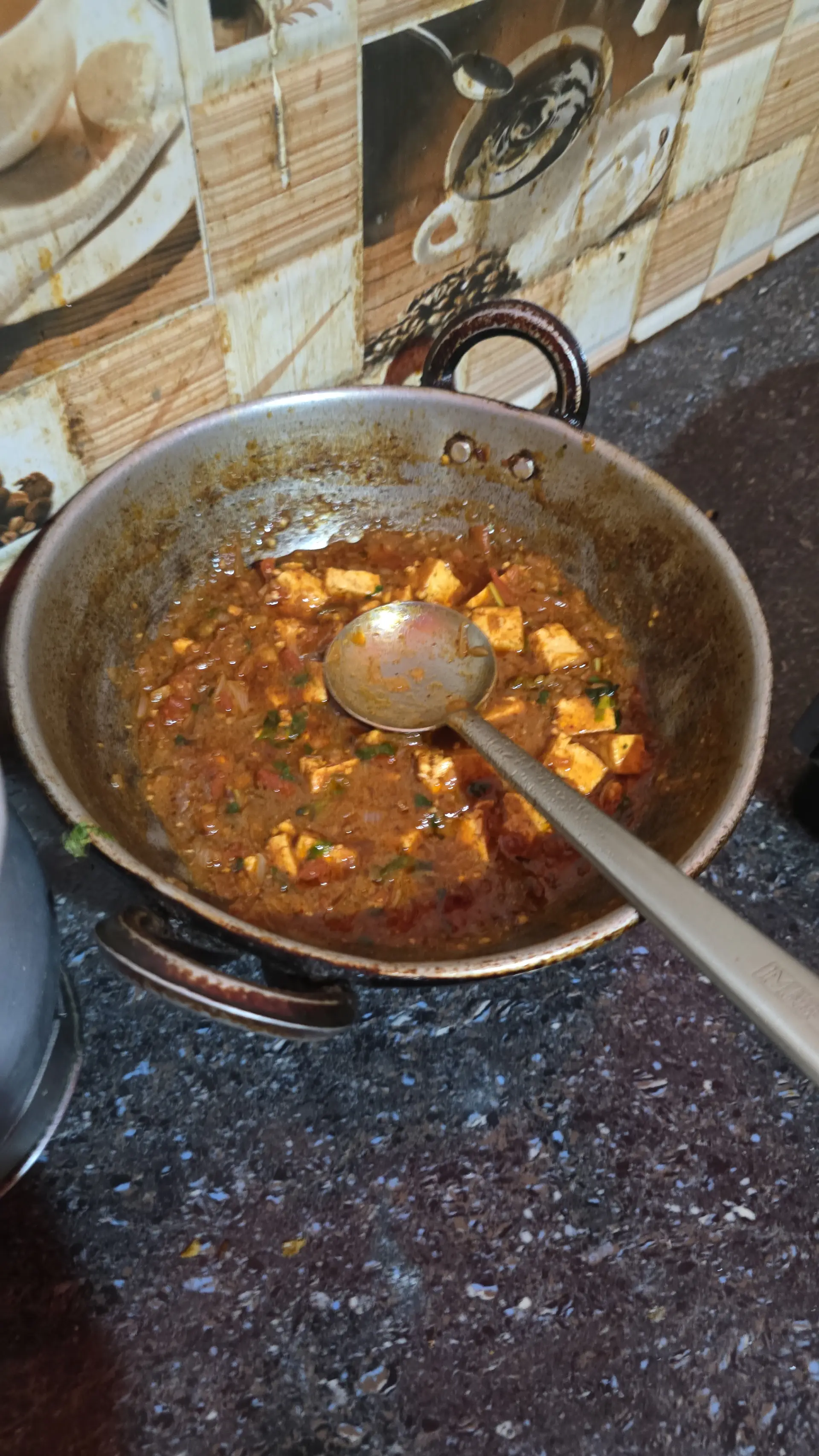 A cook's photo of Kadai Paneer