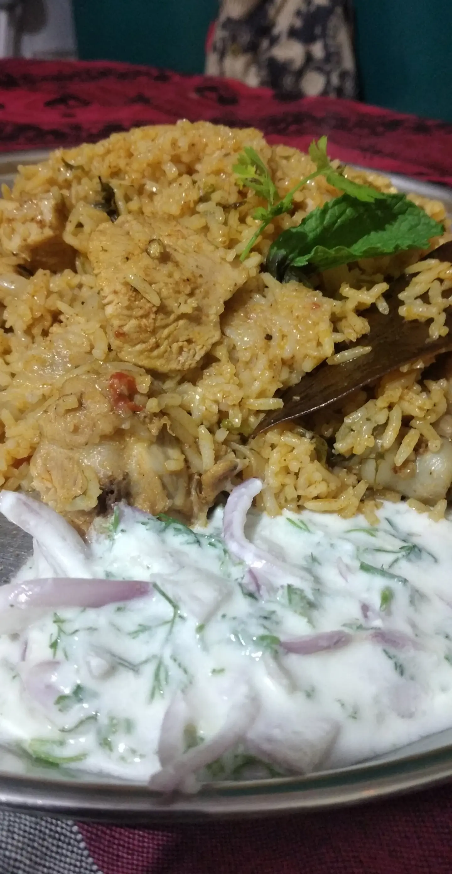 A cook's photo of Wedding Style Chicken Biryani