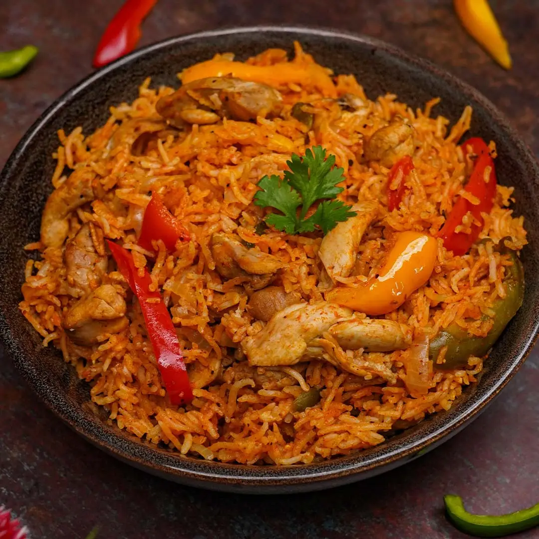 One Pot Chicken Fajita Rice