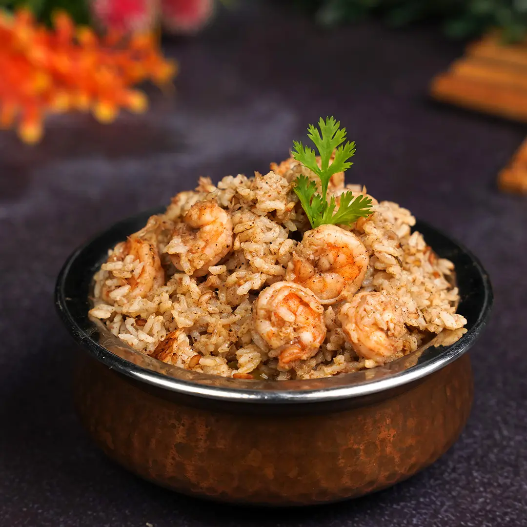 Cookd Dindigul Prawn Biryani