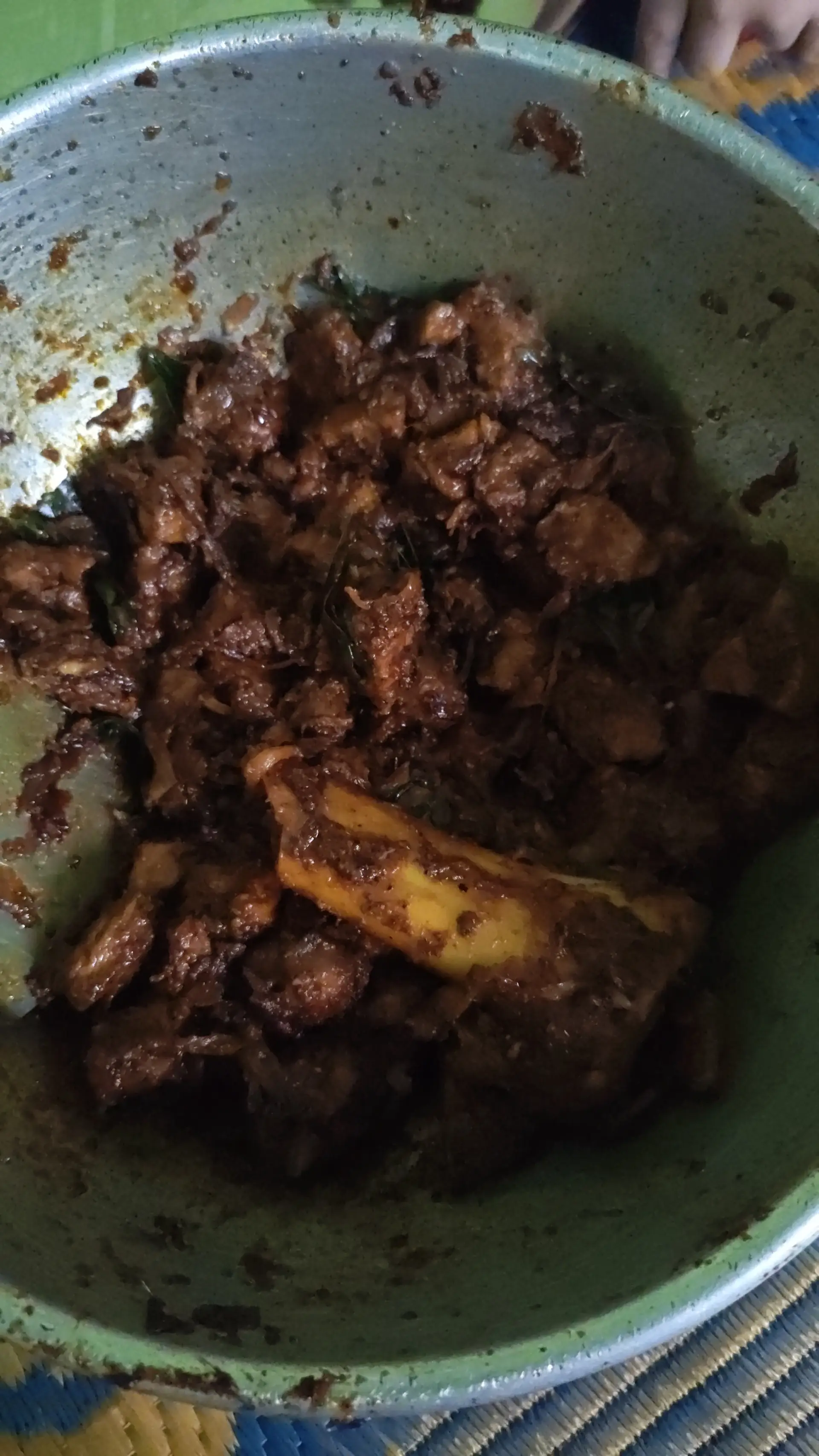 A cook's photo of Mutton Tawa Fry