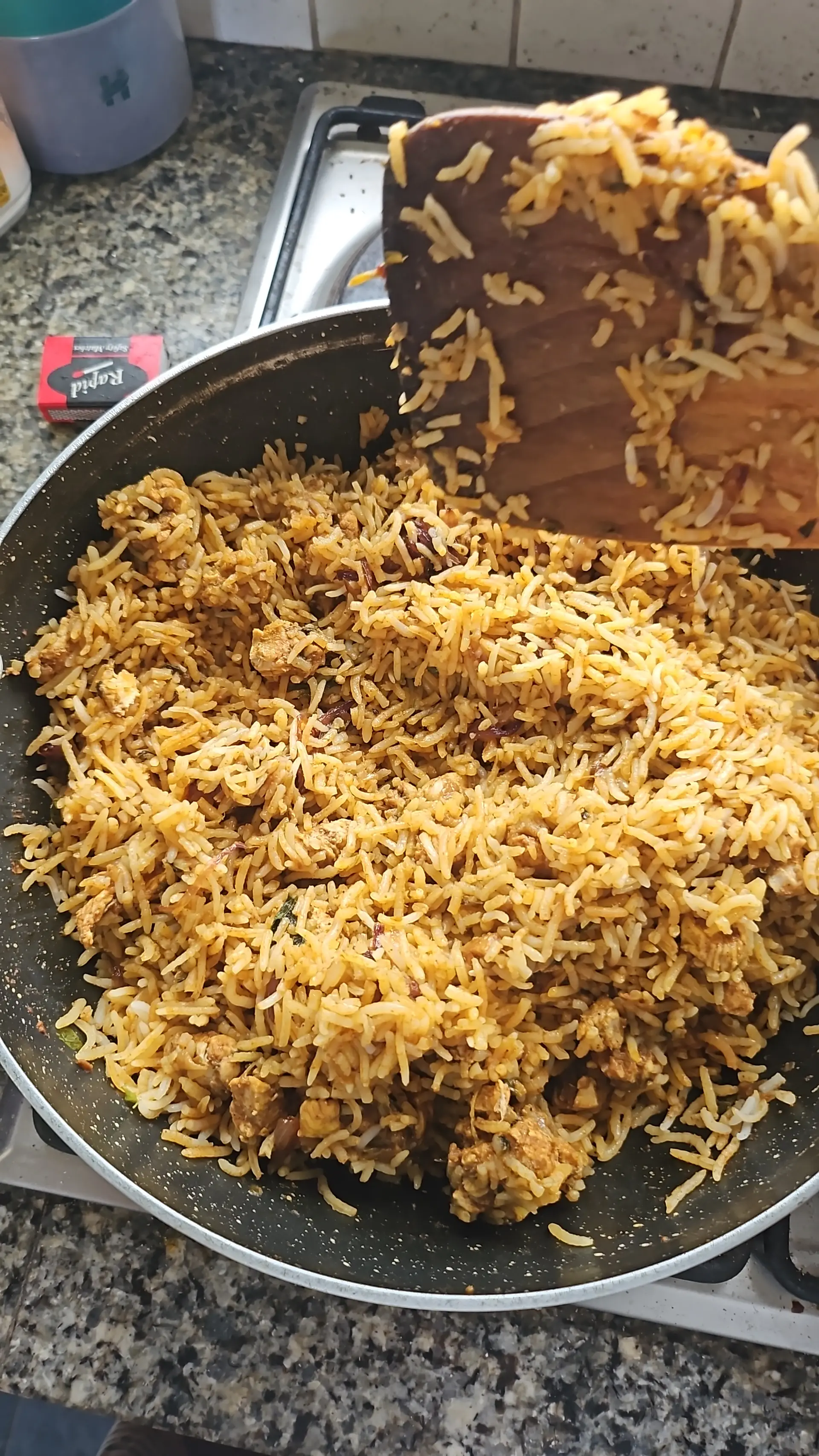 A cook's photo of Cookd Hyderabadi Chicken Biryani