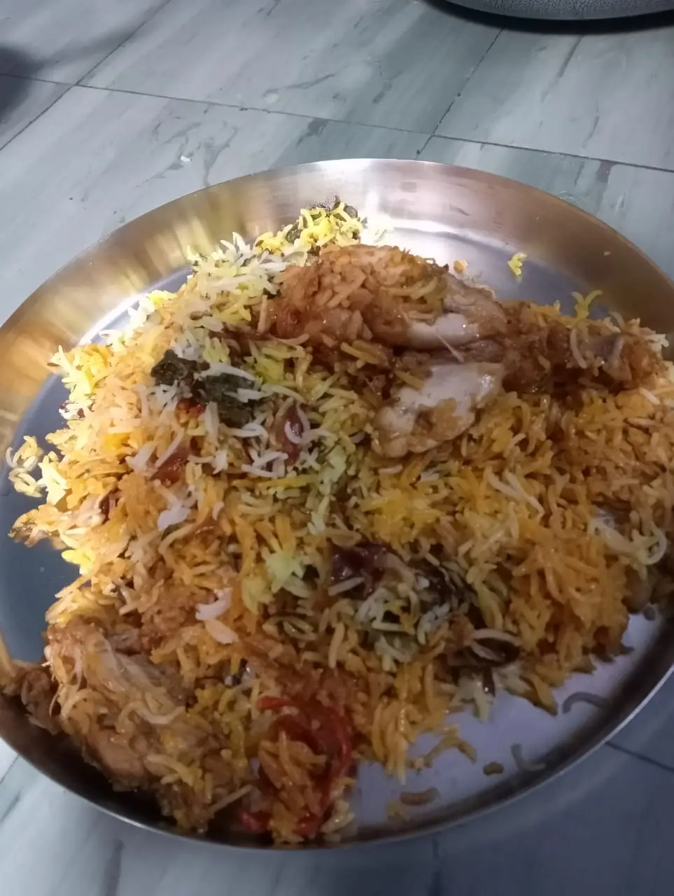 A cook's photo of Hyderabad Chicken Biryani