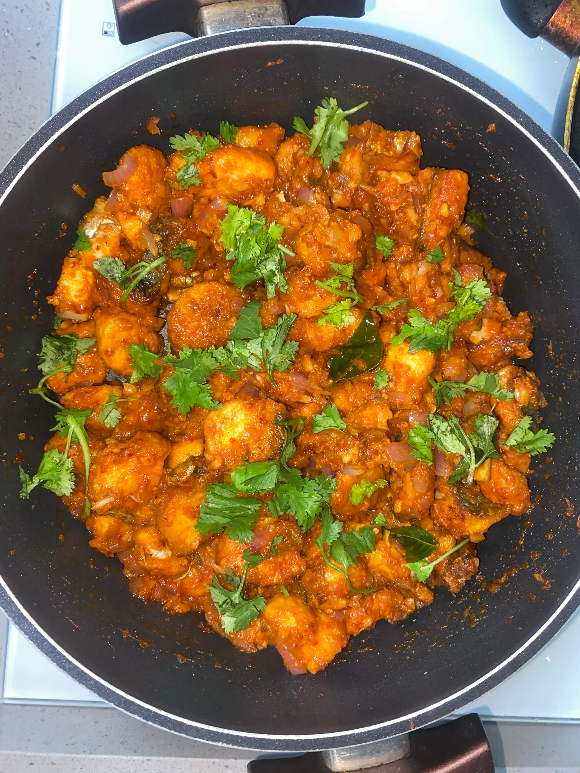 A cook's photo of Fish Chammanthi Perattu