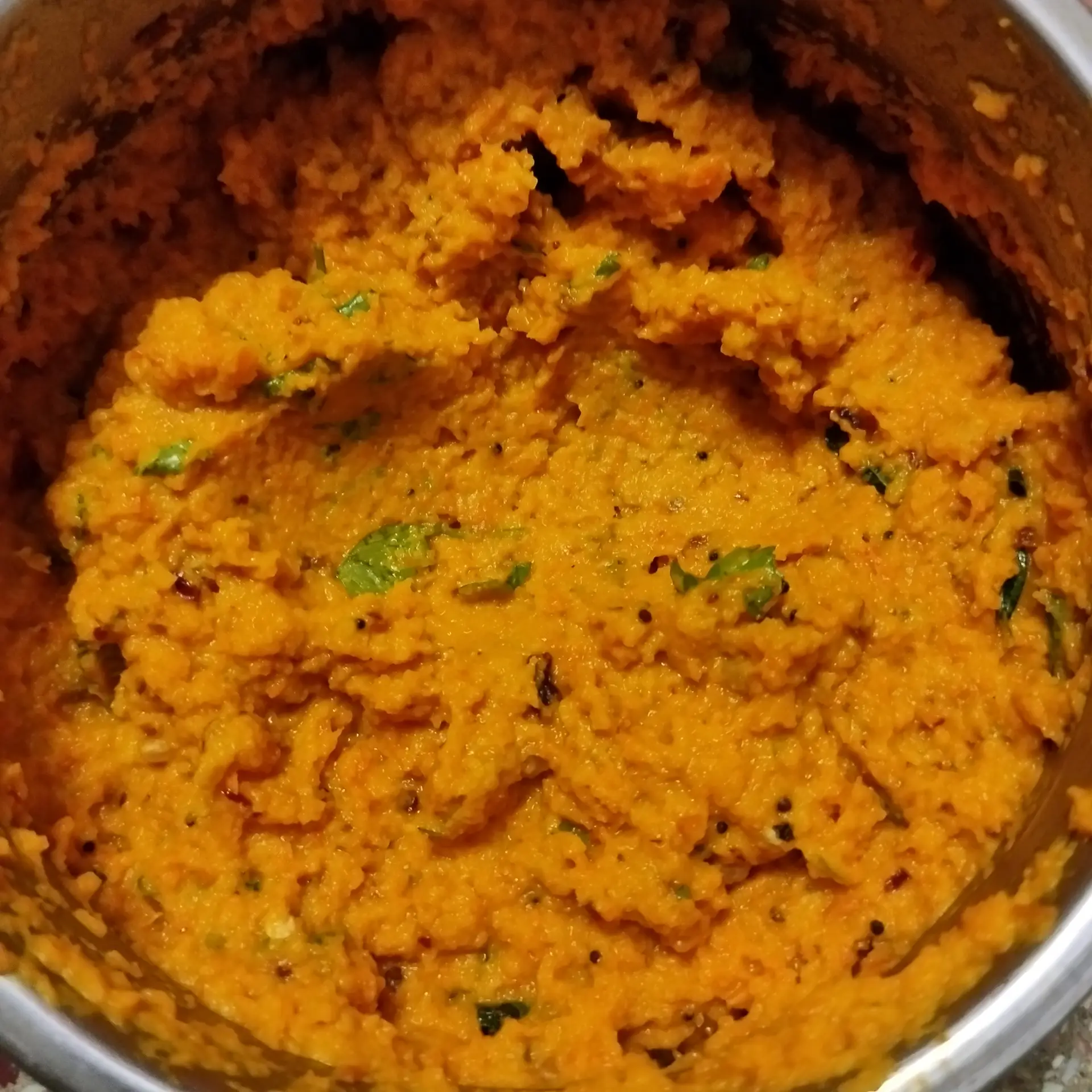 A cook's photo of Carrot Chutney