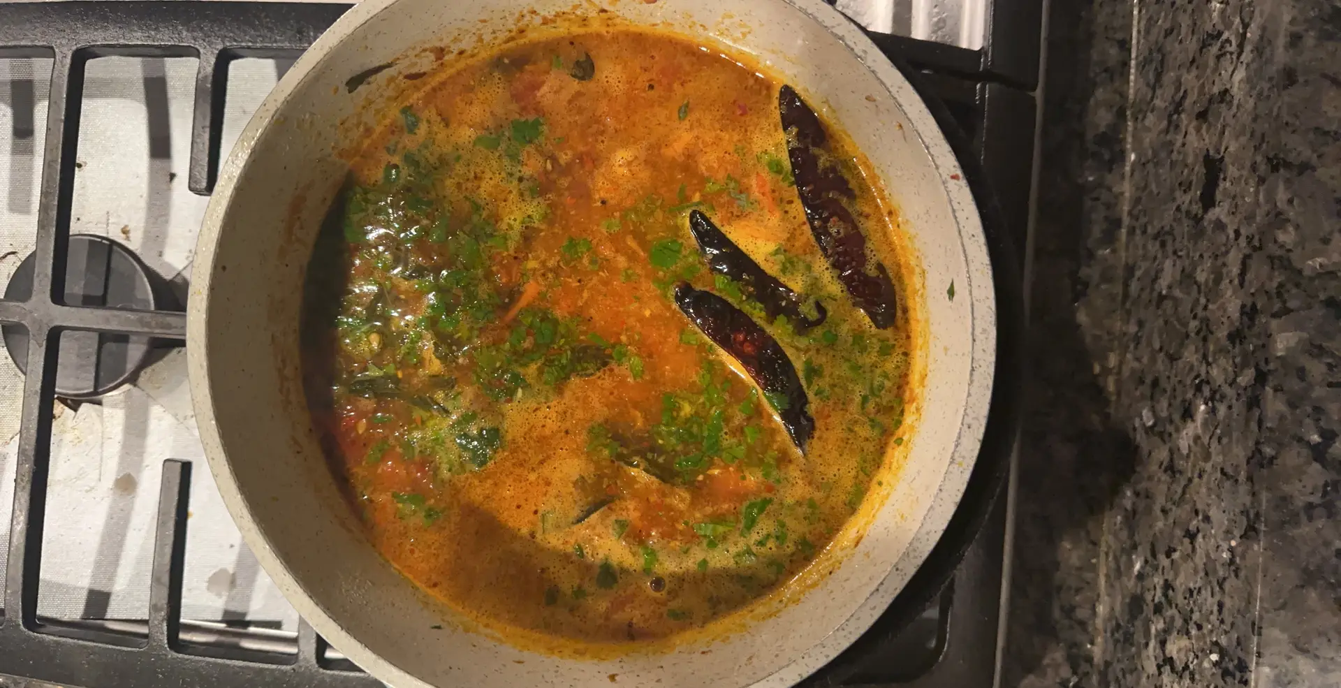 A cook's photo of Garlic Rasam