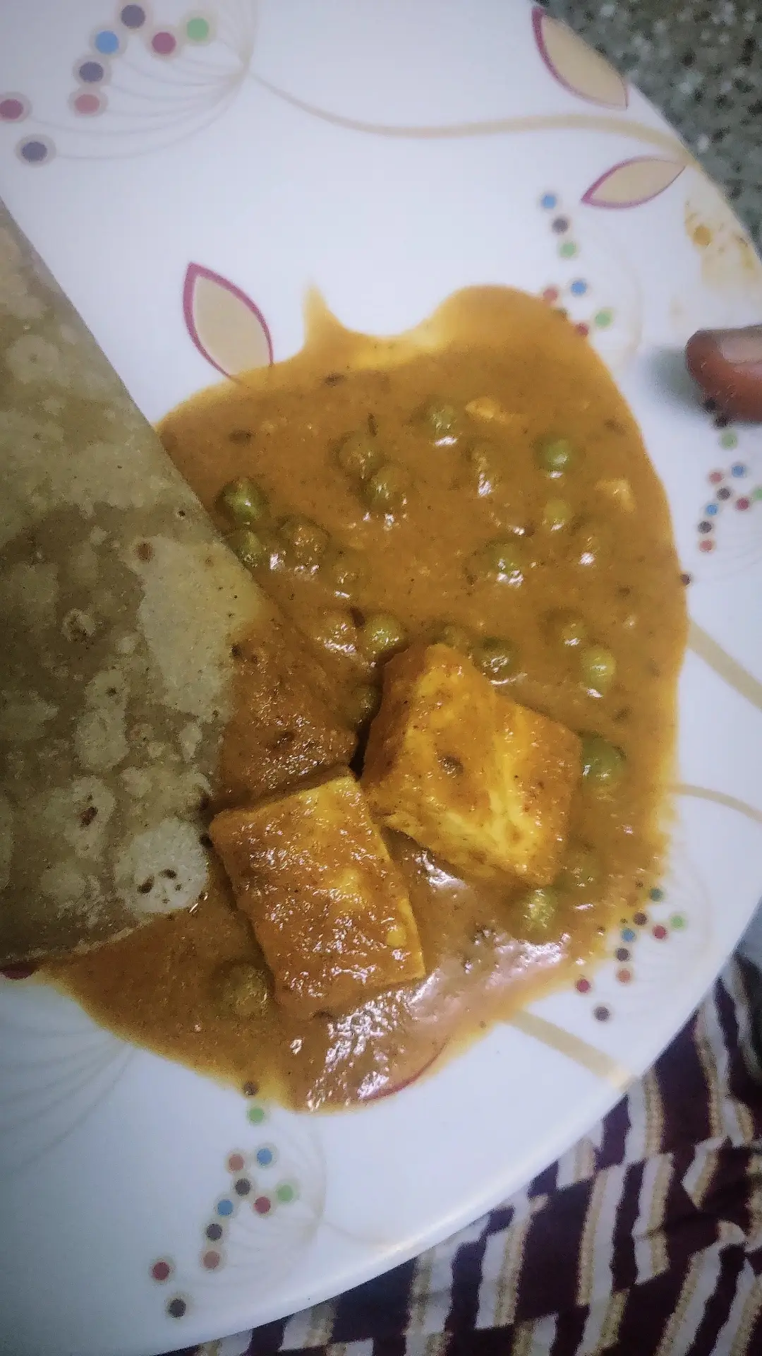 A cook's photo of Matar Paneer Gravy