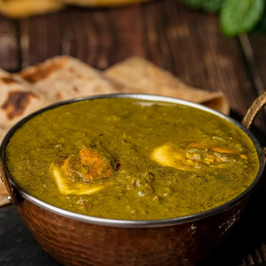 Egg Spinach Curry