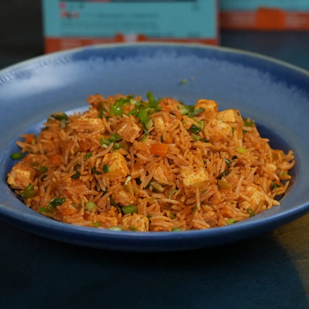 Paneer Butter Masala Fried Rice