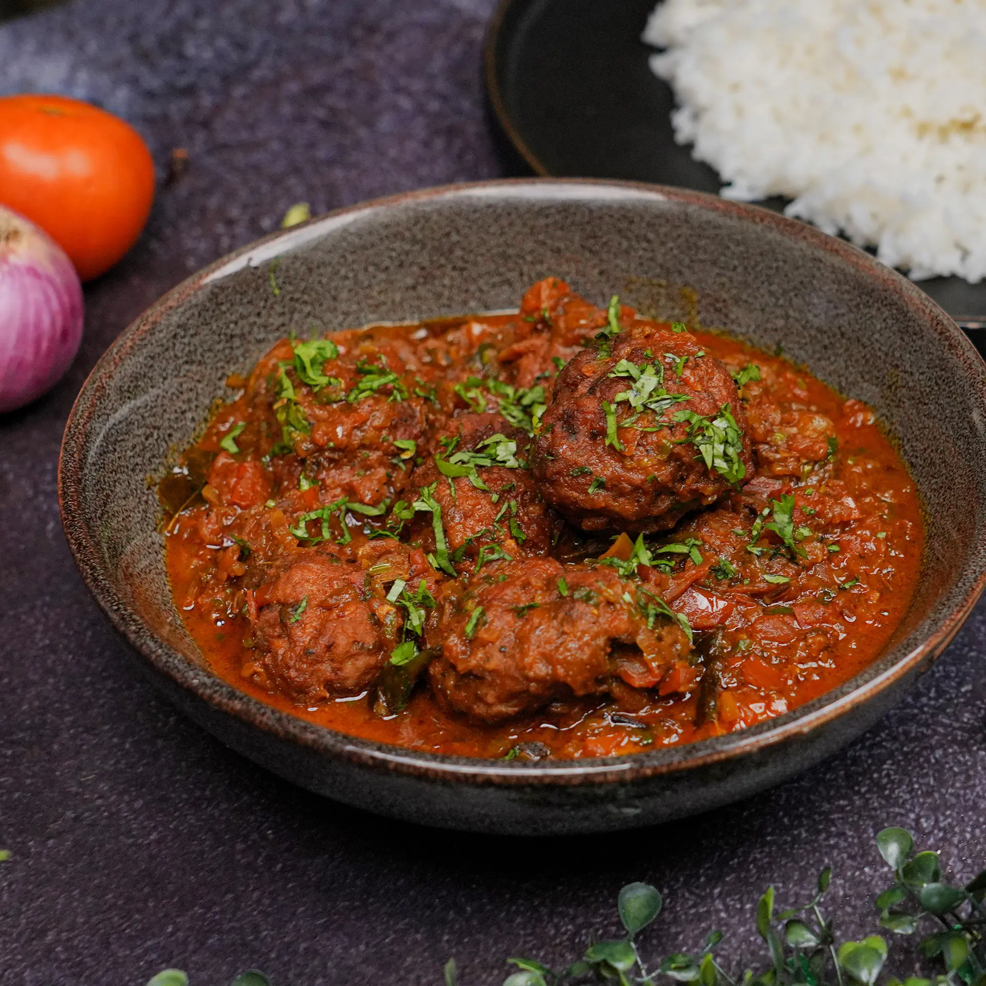 Mutton Urundai Curry