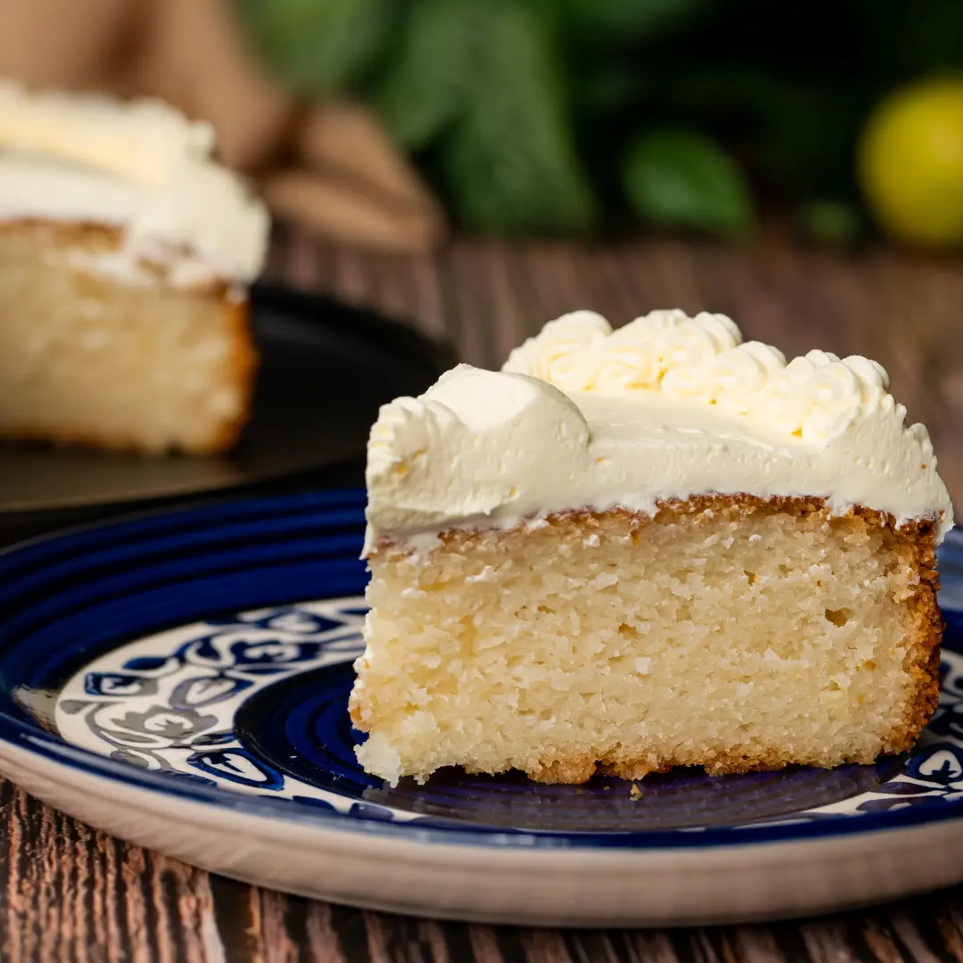 Eggless Lemon Cake