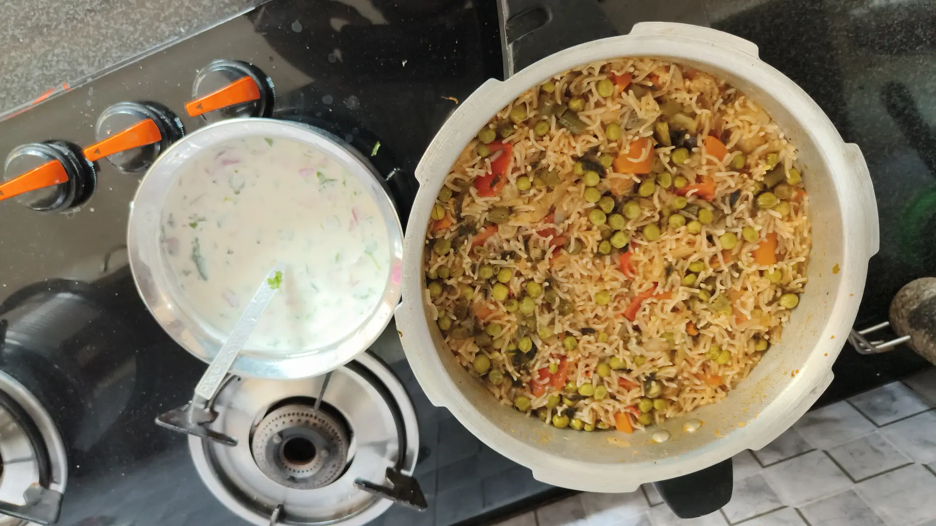 A cook's photo of Cookd Dindigul Veg Biryani