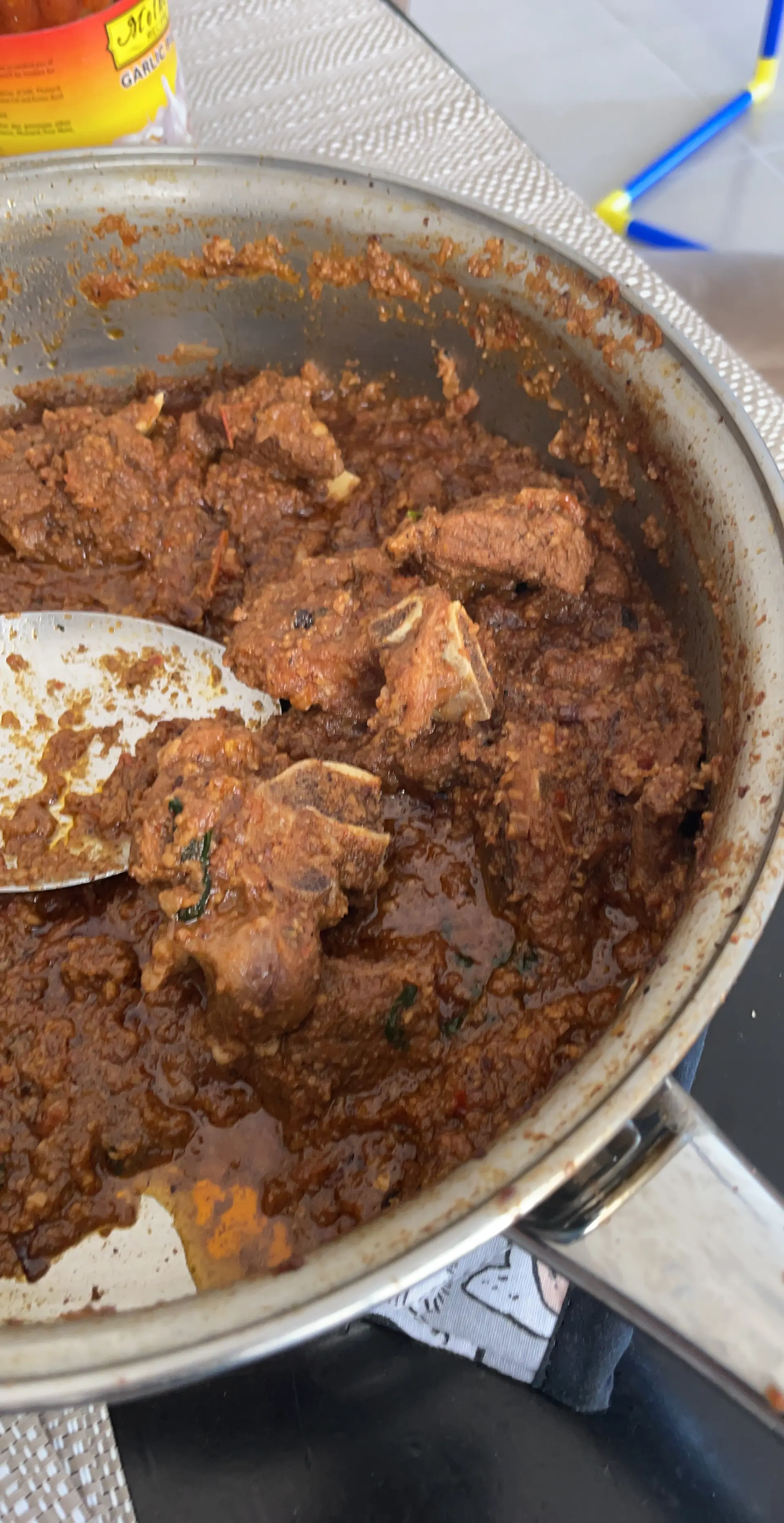 A cook's photo of Madras Mutton Curry