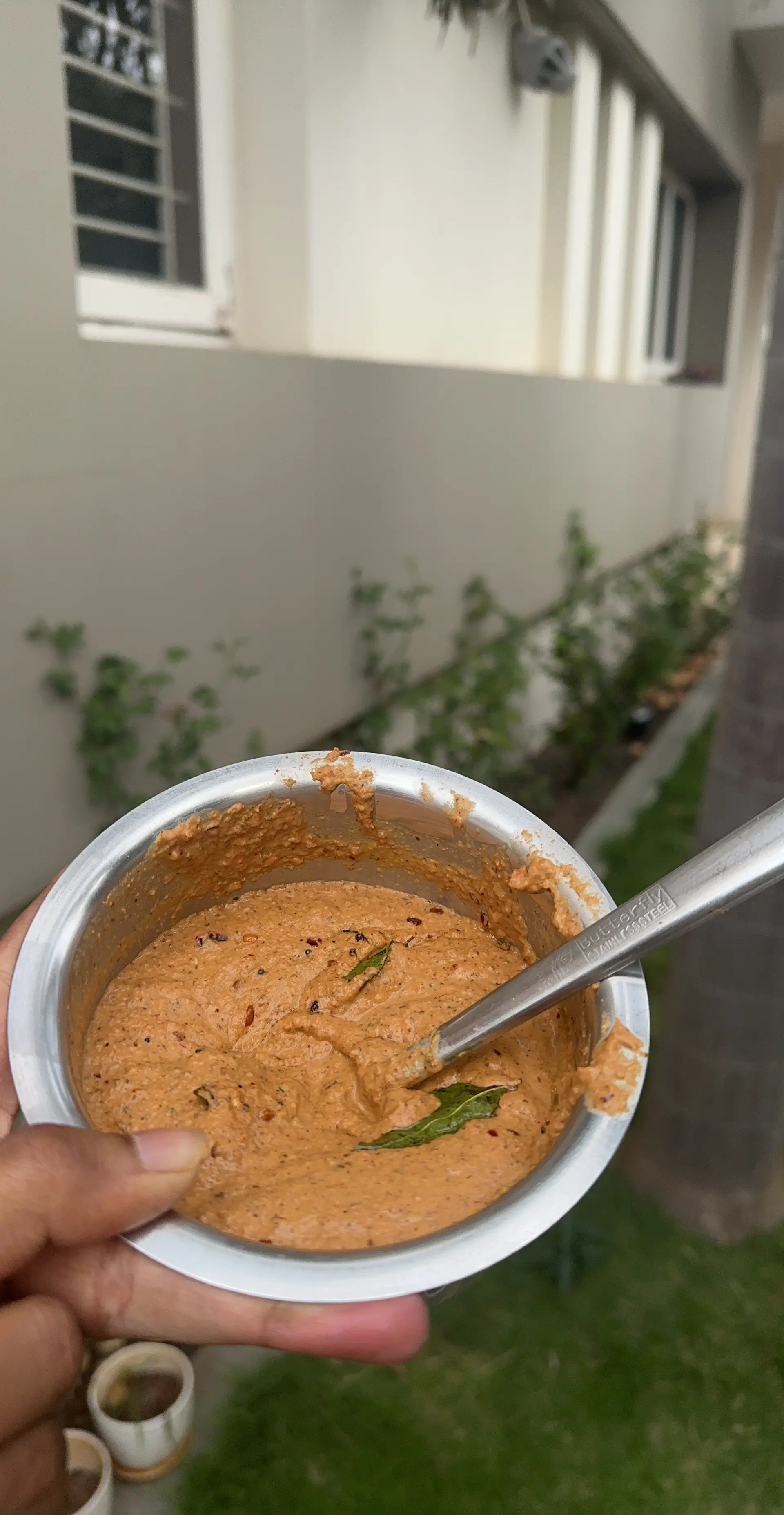 A cook's photo of Peanut Tomato Chutney