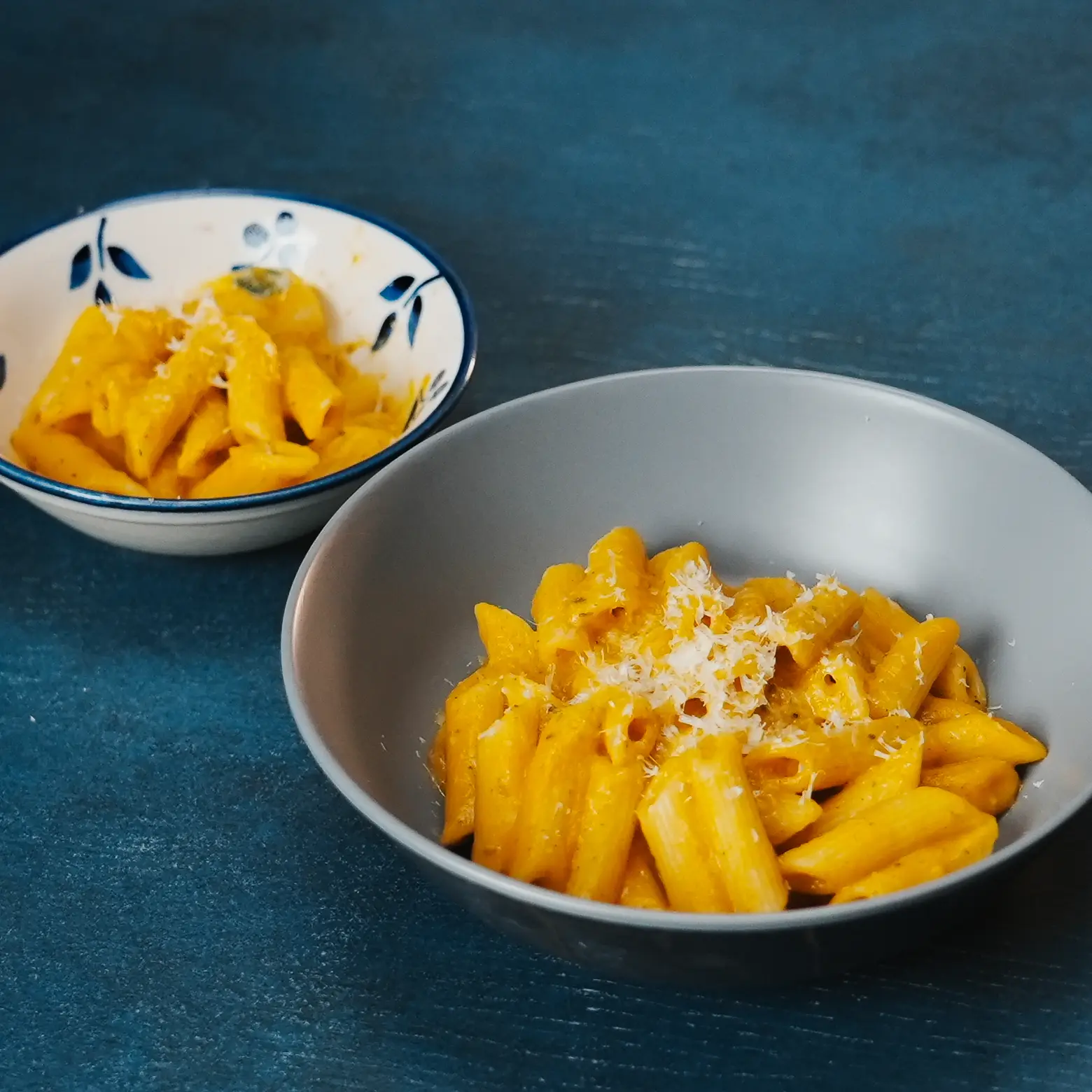 Pumpkin and Carrot Pasta