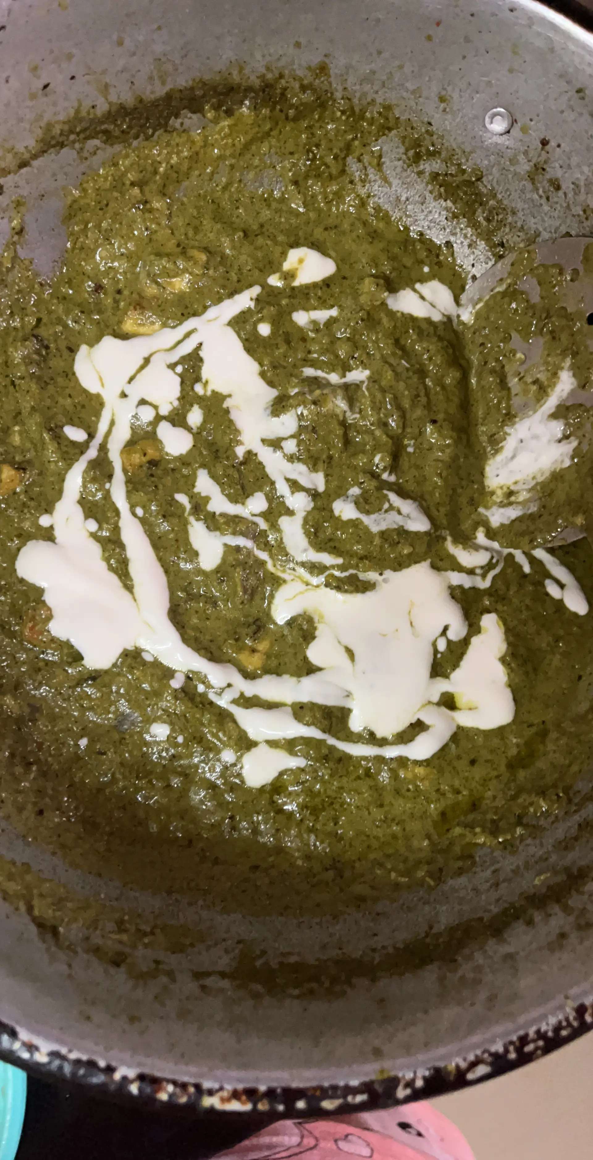 A cook's photo of Hariyali Paneer Tikka Gravy