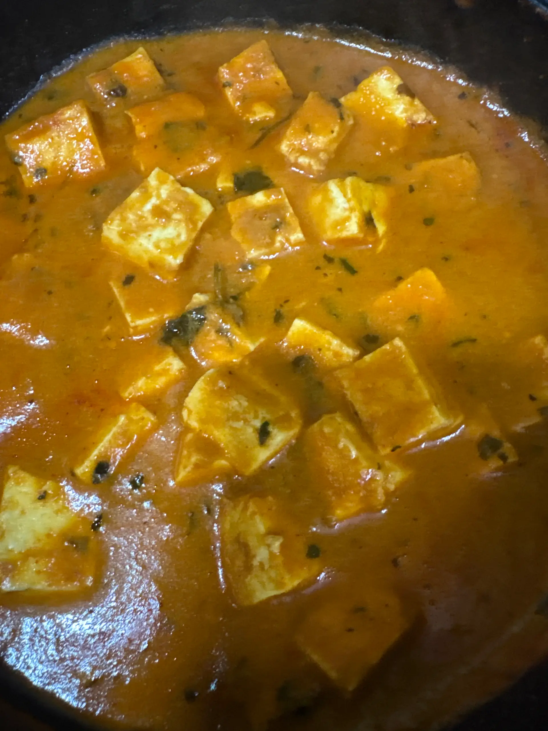 A cook's photo of Cookd Paneer Butter Masala (Cream)