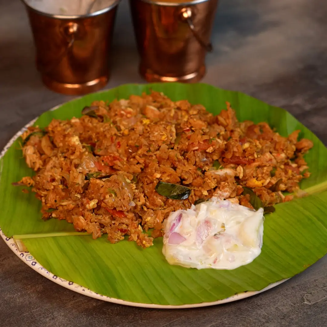 Cookd Chicken Kothu Parotta